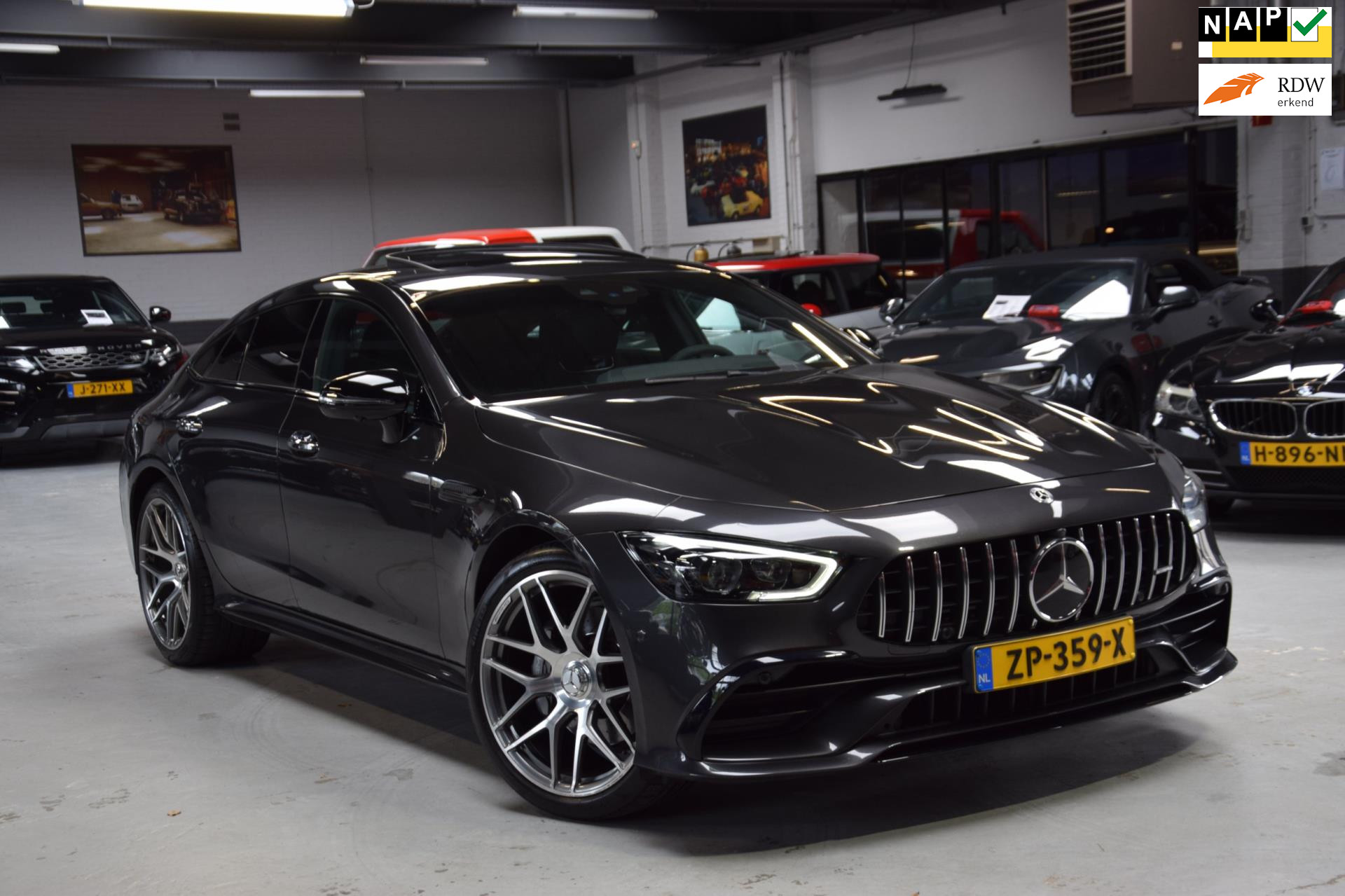Mercedes-Benz AMG GT 4-door Coupe AMG 43 Premium Plus ORIG NL NAP 2019 - voorkant