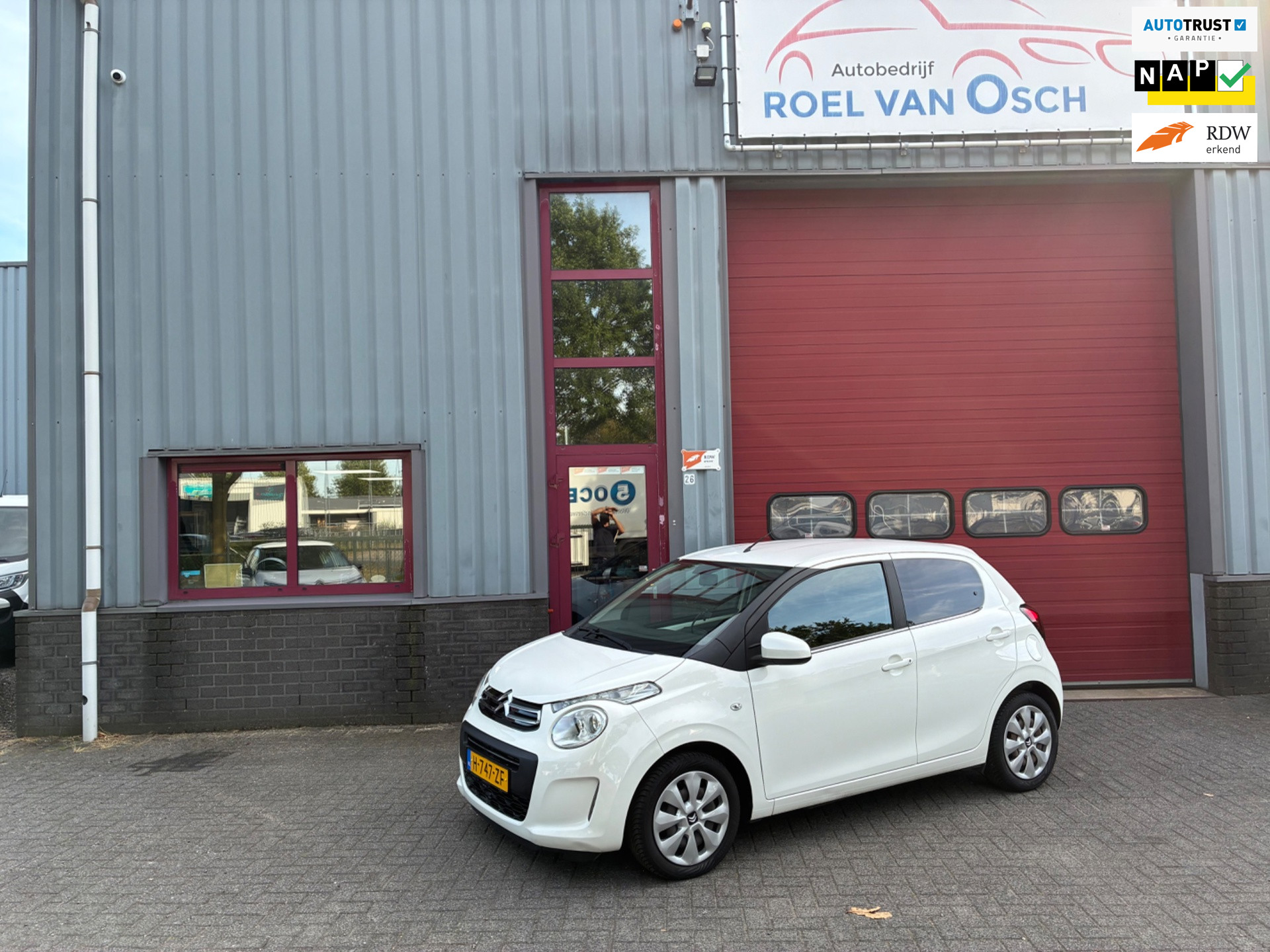 Citroen C1 1.0 VTi Feel Airco, 5 DRS, nieuwe Apk! 2020 - voorkant