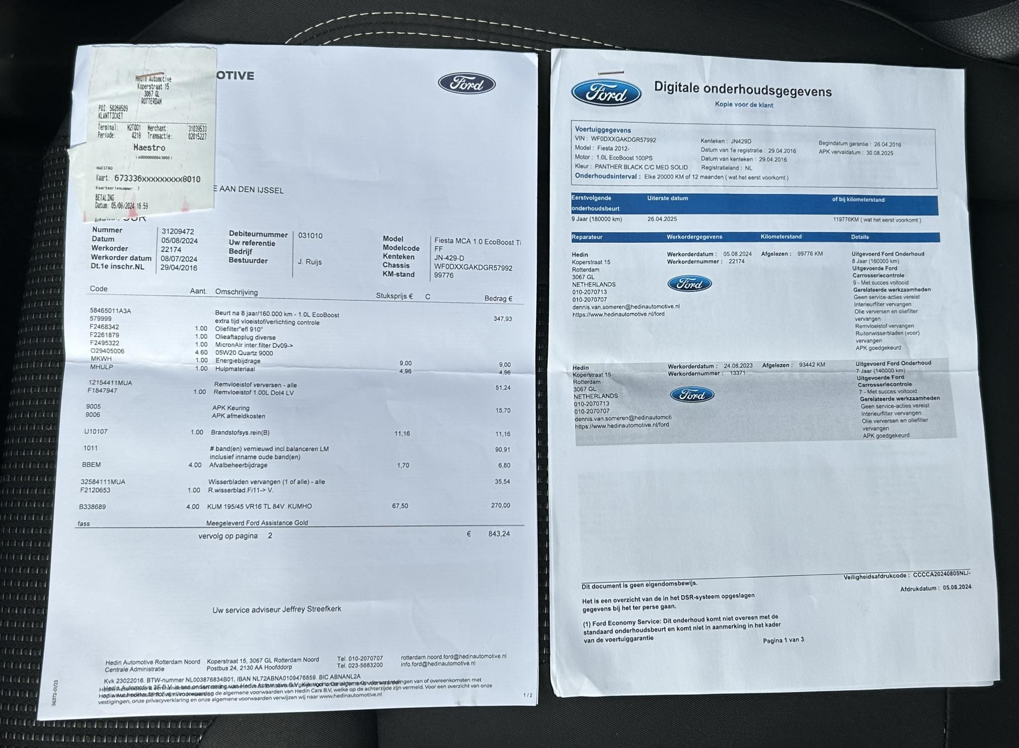 Foto van Ford Fiesta