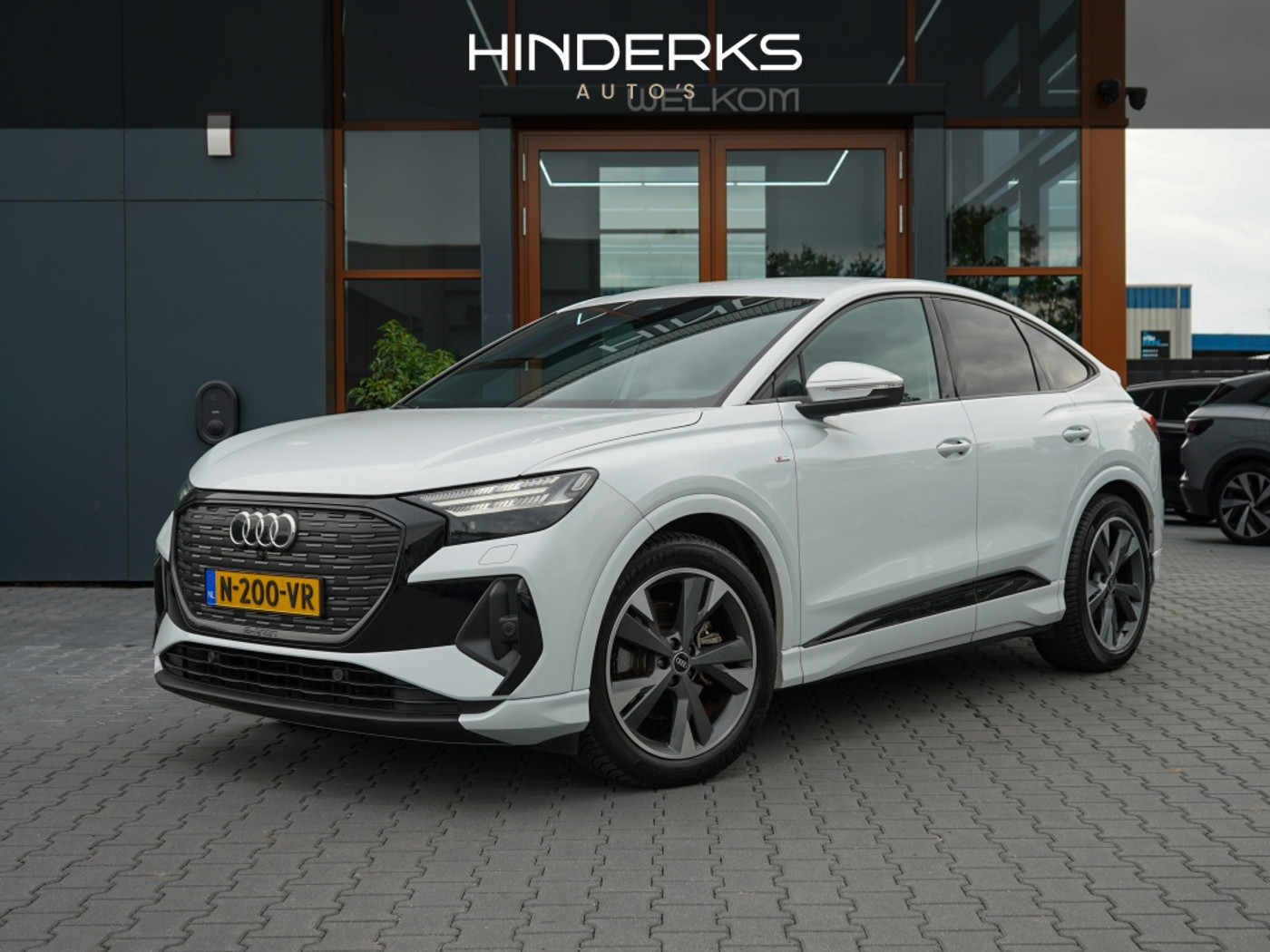 Audi Q4 Sportback 35 E-tron 35 L ed S Com 55 kWh | 91,36% SOH | Sonos | Matrix |  Camera | Adap. Cruise | 2021 - voorkant