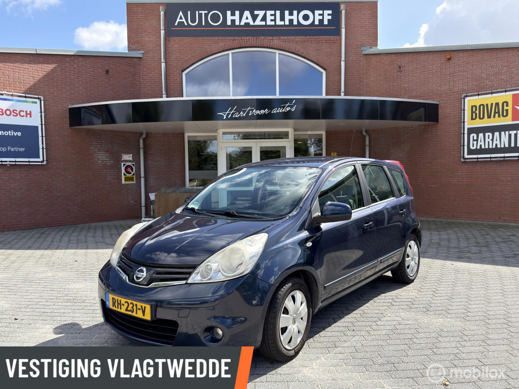 Nissan Nissan Note 1.4 Acenta | Airco | Cruise | Trekhaak | PDC | 2010 - voorkant