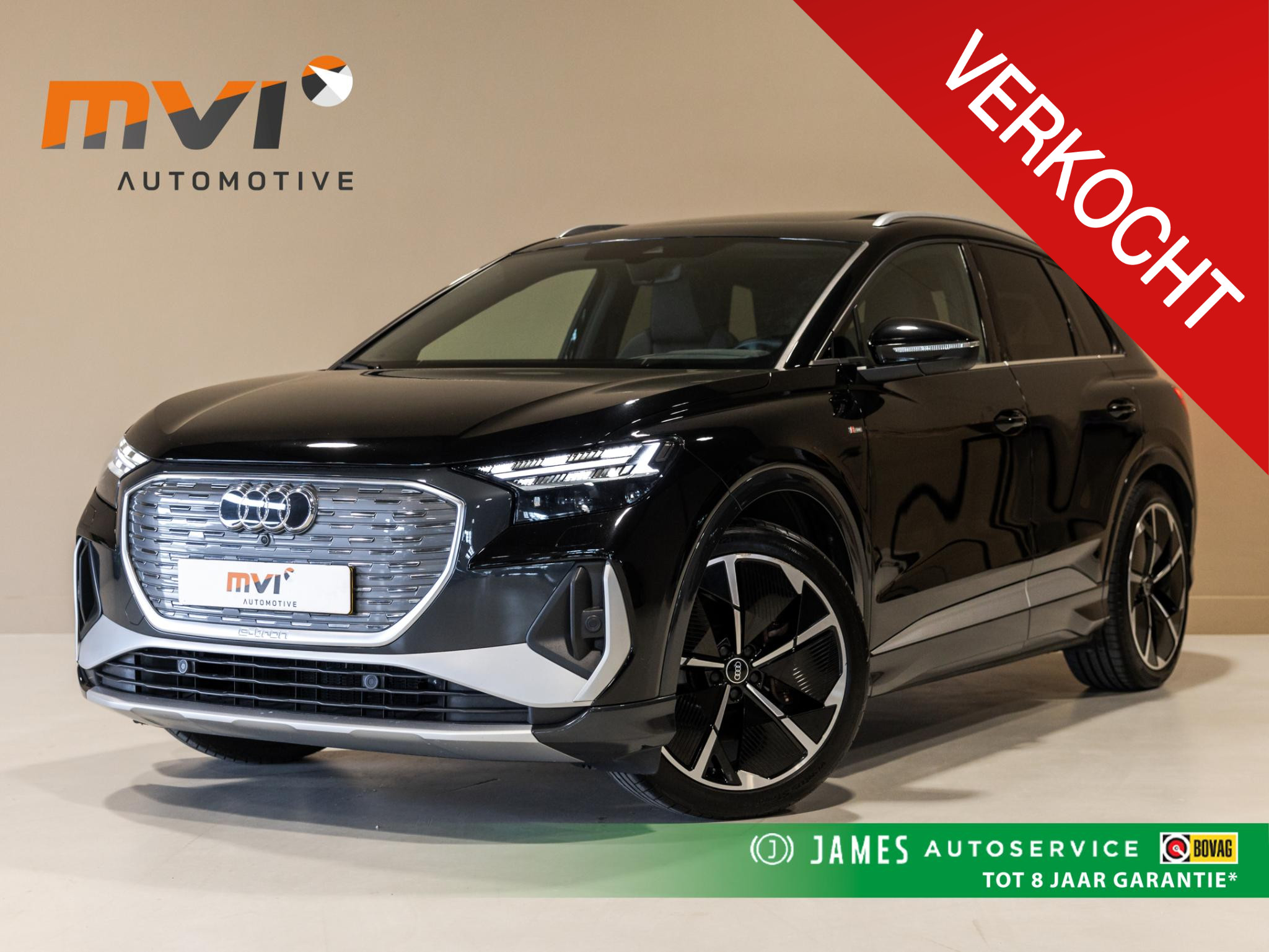 Audi Q4 40 E-tron 40 Launch edition S Competition 77 kWh 2021 - voorkant