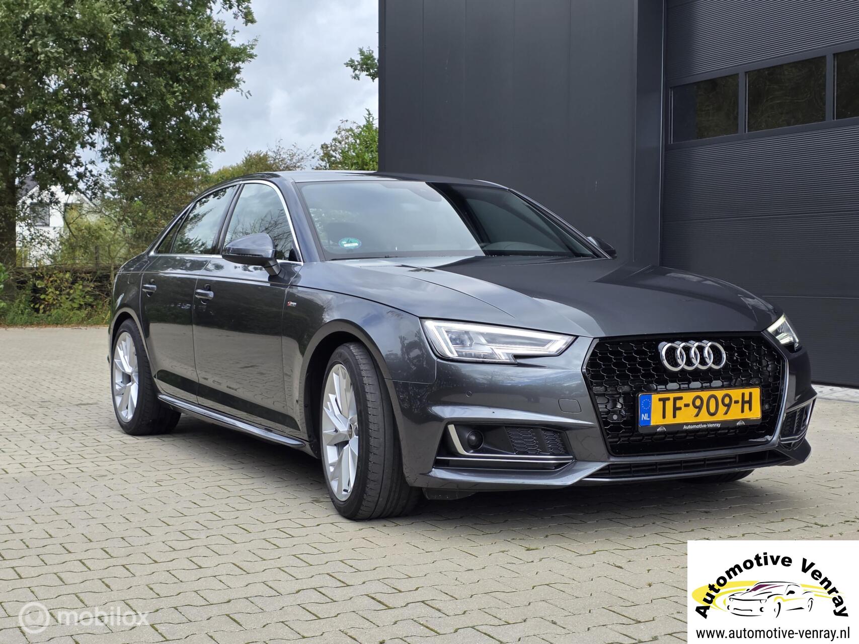Audi A4 Limousine 2.0 TFSI MHEV Sport 2X S-Line 191PK 2018 - voorkant