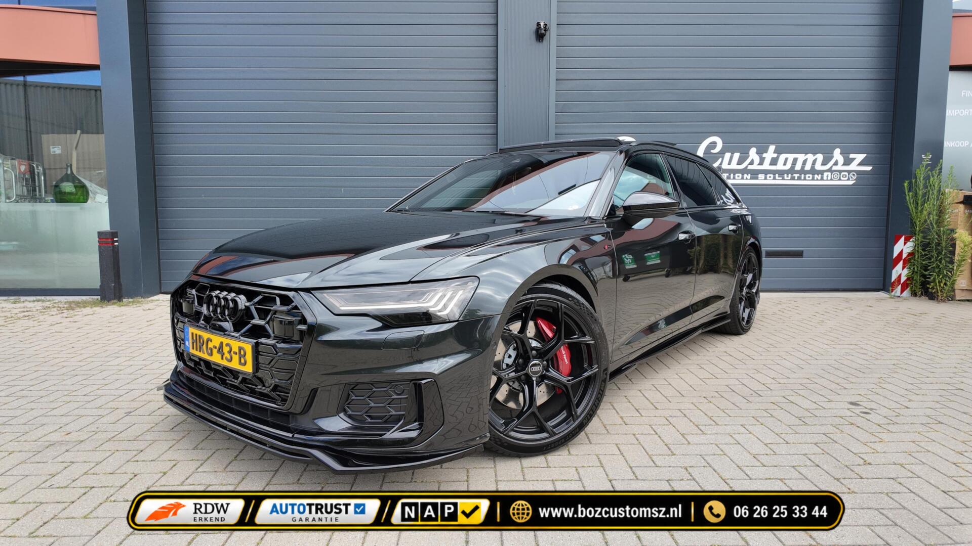 Audi A6 Avant 55 TFSI E 55 TFSI e quattro Competition RS-Zetels/D.Ond 2020 - voorkant