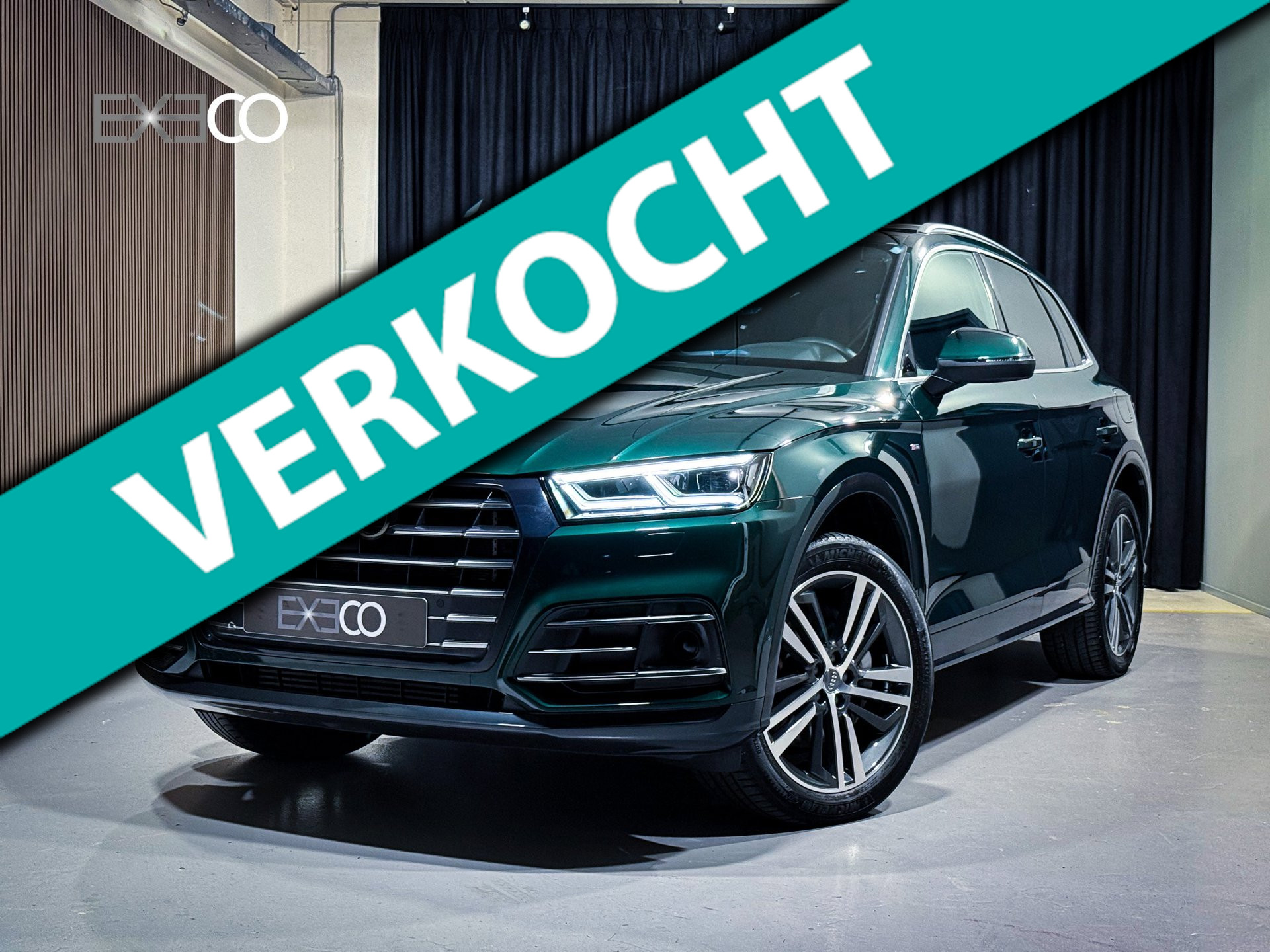 Audi Q5 55 TFSI e quattro 3x S-Line Competition|Pano|B&O|RS Stoelen|360 Cam|Sfeer|Dodehoek|Dynamic 2020 - voorkant