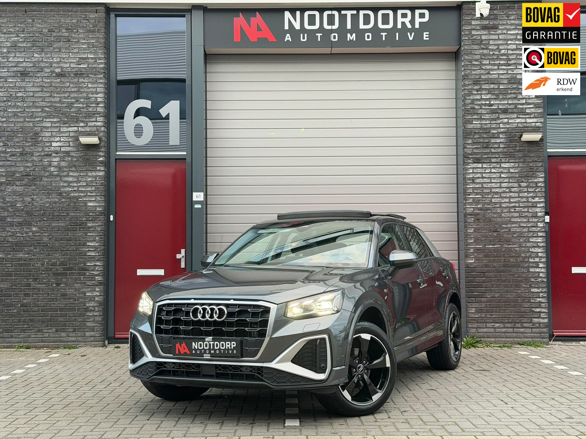 Audi Q2 35 TFSI S Edition/PANO/S-LINE/CAMERA/KEYLESS/BTW 2023 - voorkant