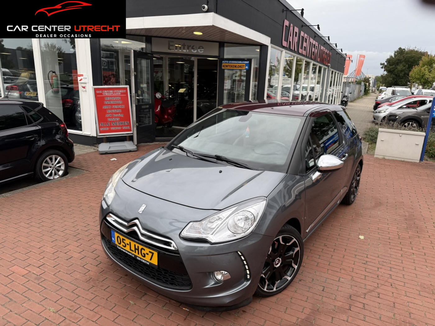 Citroen Ds3 1.6 THP Sport Chic | leder | airco  | 2010 - voorkant