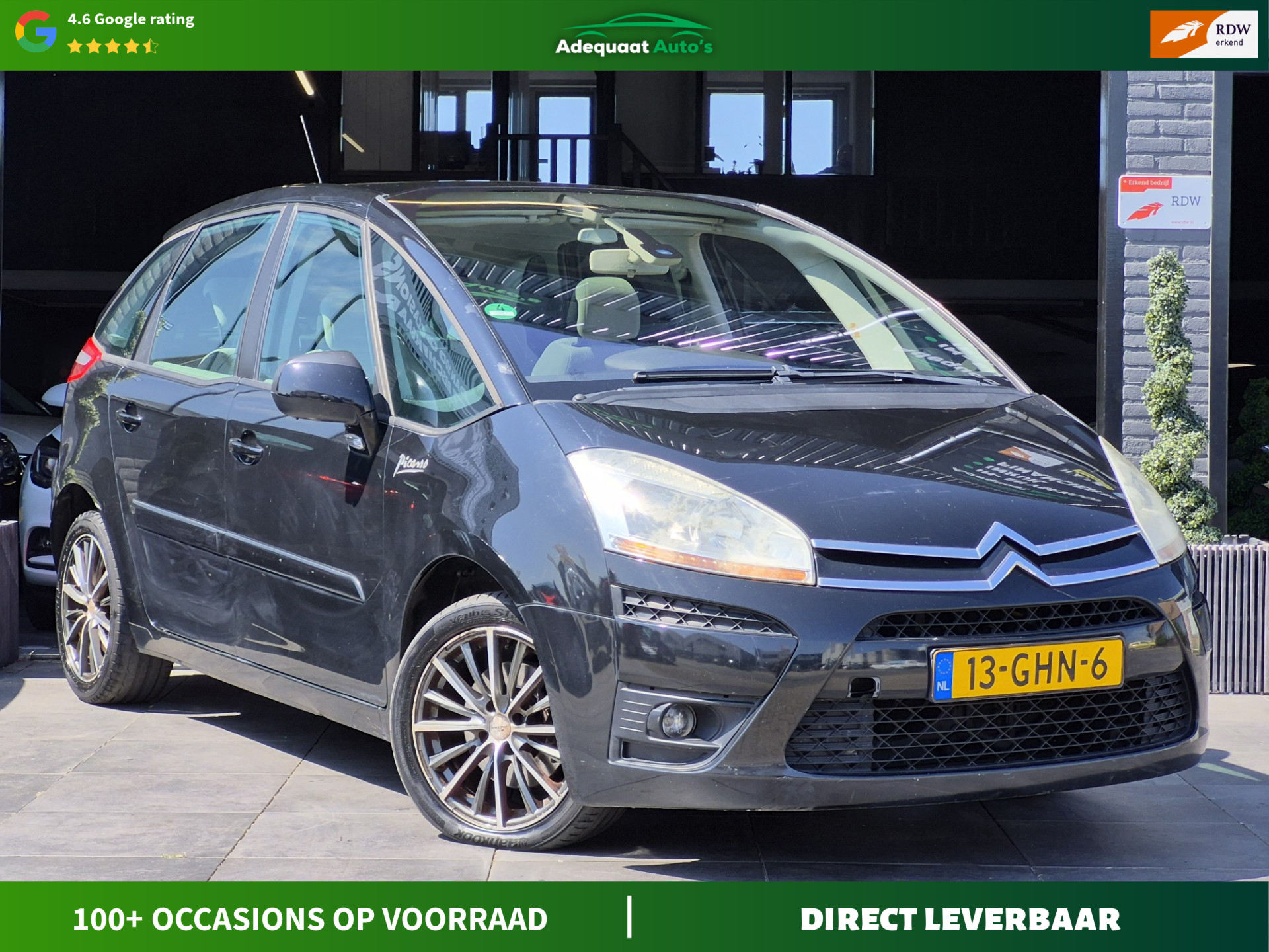 Citroen C4 Picasso 2.0-16V Lumière EB6V 5p. AUTOMAAT|PANO 2008 - voorkant
