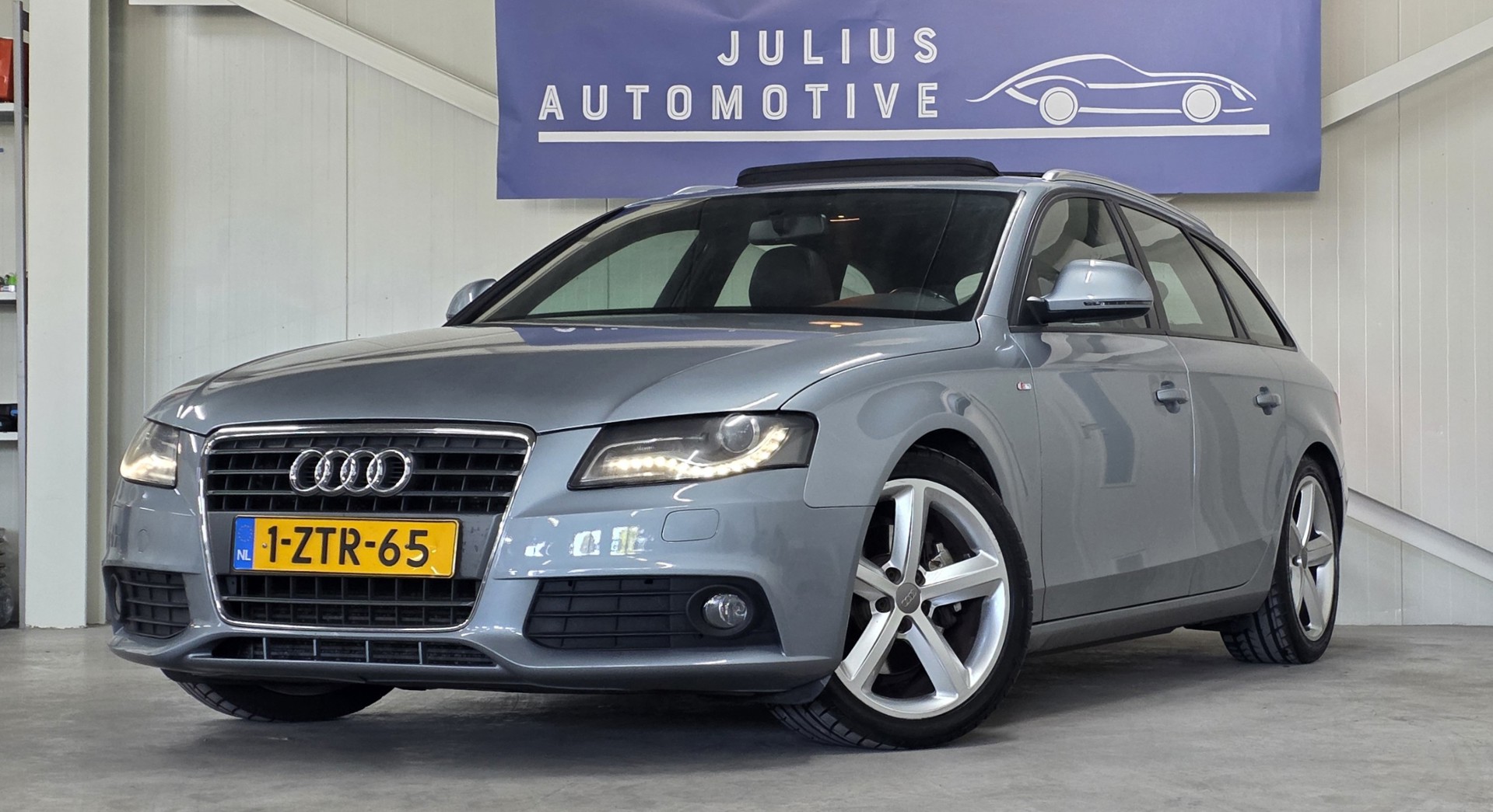 Audi Audi A4 1.8 TFSI Schuifdak Clima Leder 18Inch APK 05-2027 Garantie! 2008 - voorkant