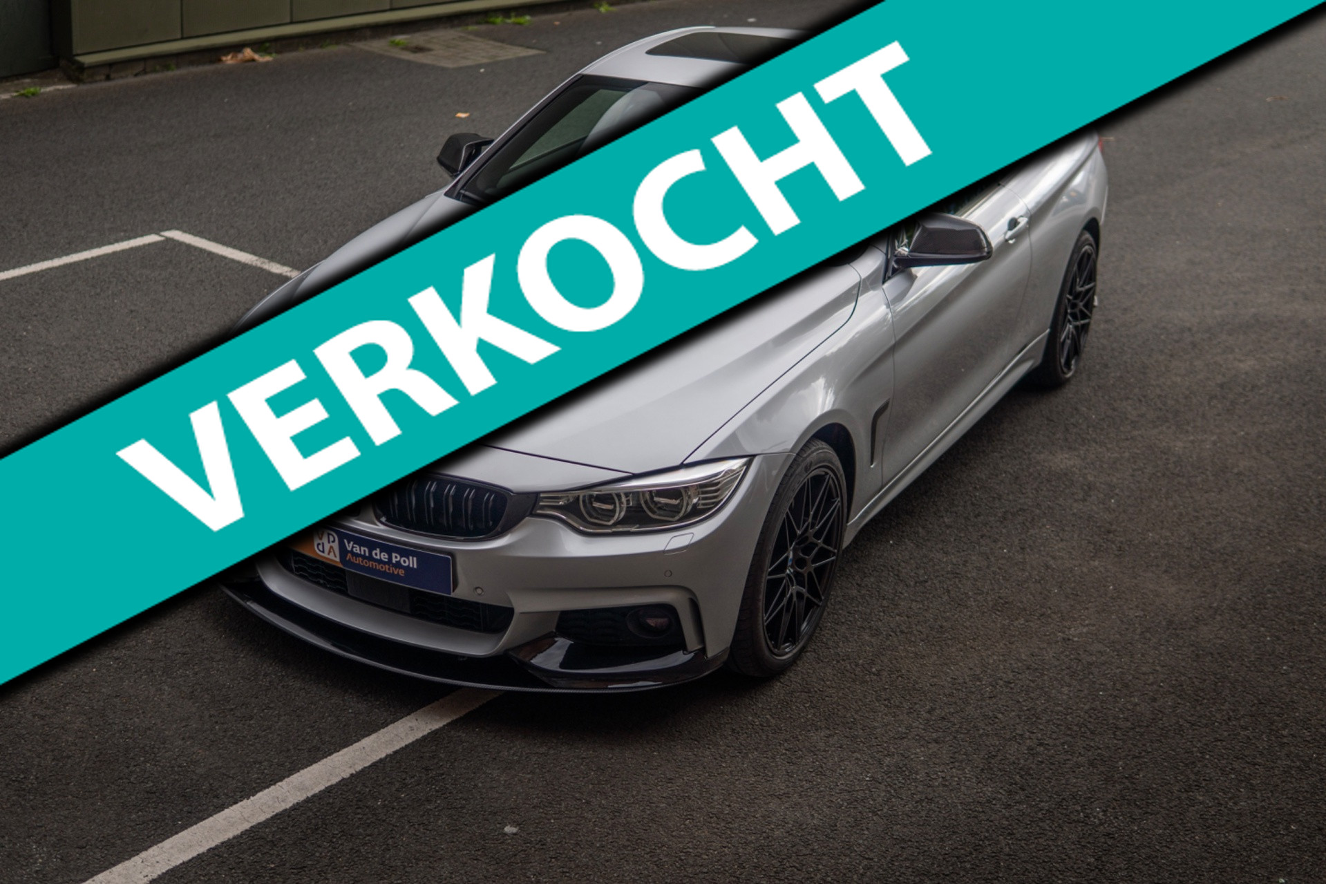 BMW 435i xDrive 435i xDrive High Executive M Sport BOMVOL! l HUD l PANO l ACC l Shadow l Keyless l Memory 2013 - voorkant