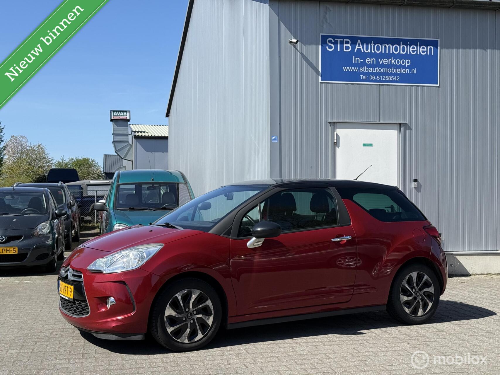 Citroen Ds3 1.6 e-HDi So Chic, Airco, Cruise 2011 - voorkant