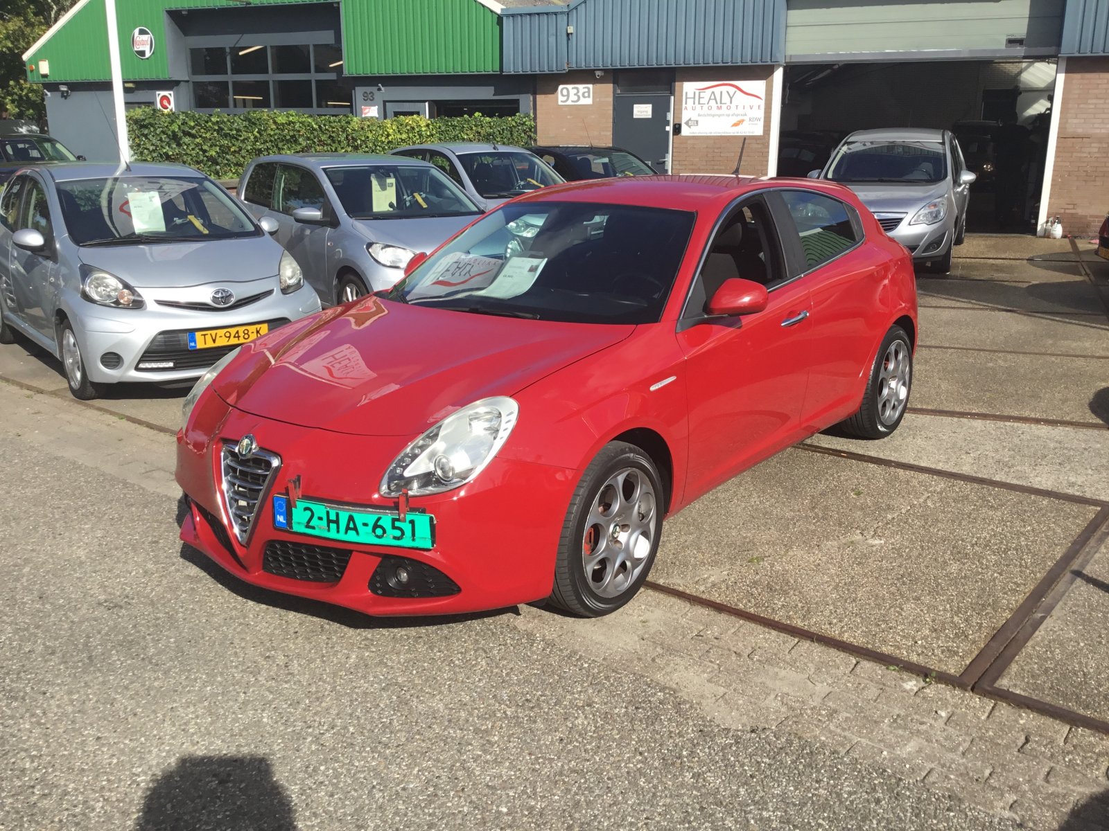 Alfa Romeo Giulietta 1.4 T Distinctive 2011 - voorkant