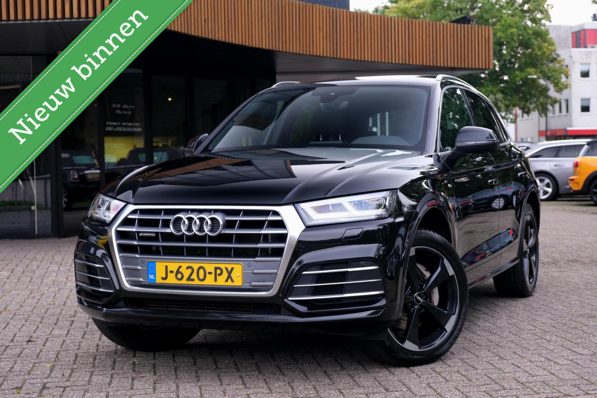 Audi Q5 50 TFSI E 55 TFSI e quattro Competition|Rijklaar!|Massage|Pano|S-Line|B&O|Carplay|Standkachel|Digidash 2020 - voorkant
