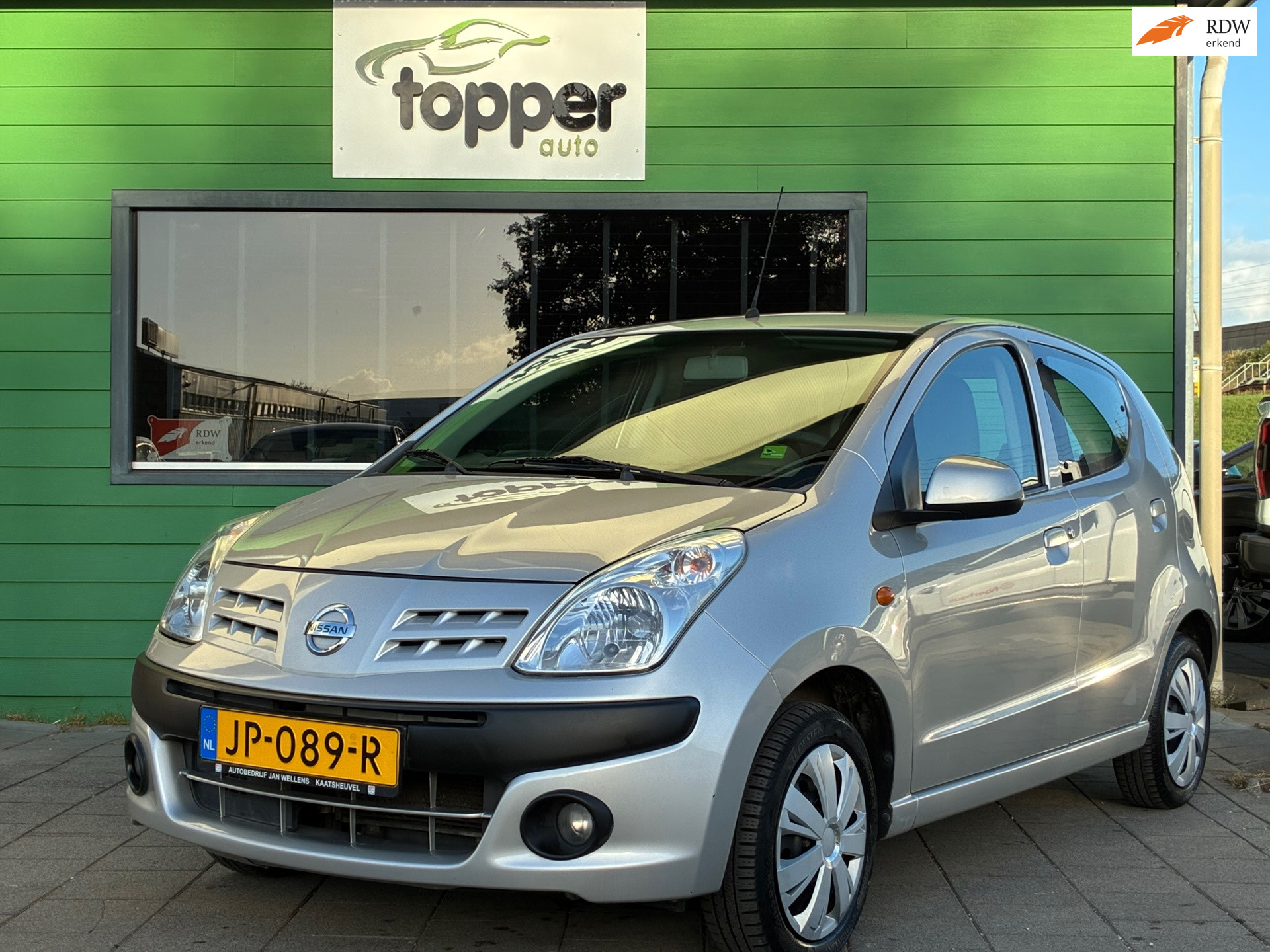Nissan Nissan Pixo 1.0|Airco|Elektr.ramen|Nieuwe APK|5-Deurs| 2010 - voorkant