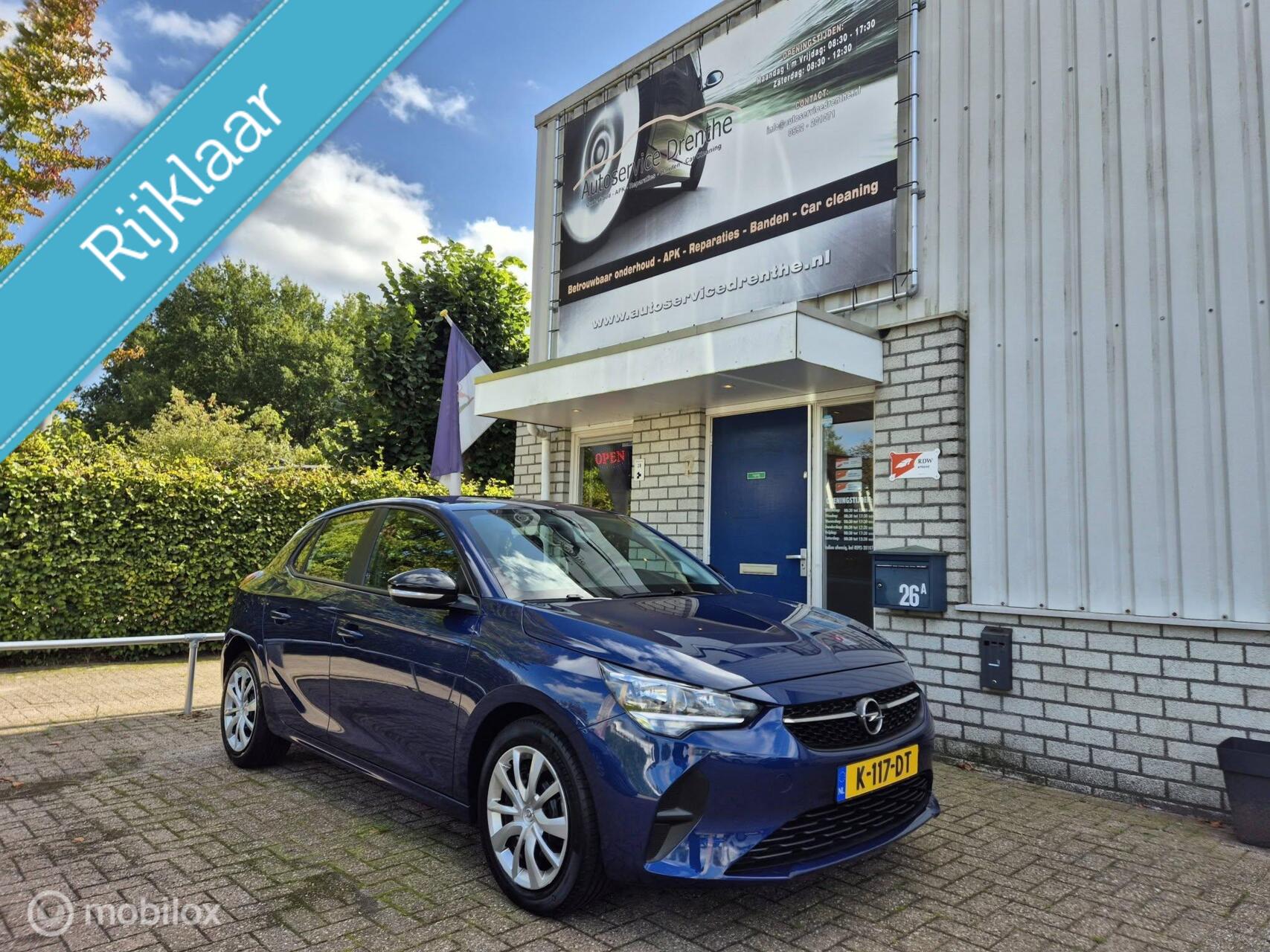Opel Corsa 1.2 Edition 5drs Airco/Camera/PDC/Carplay/NweRiem 2020 - voorkant