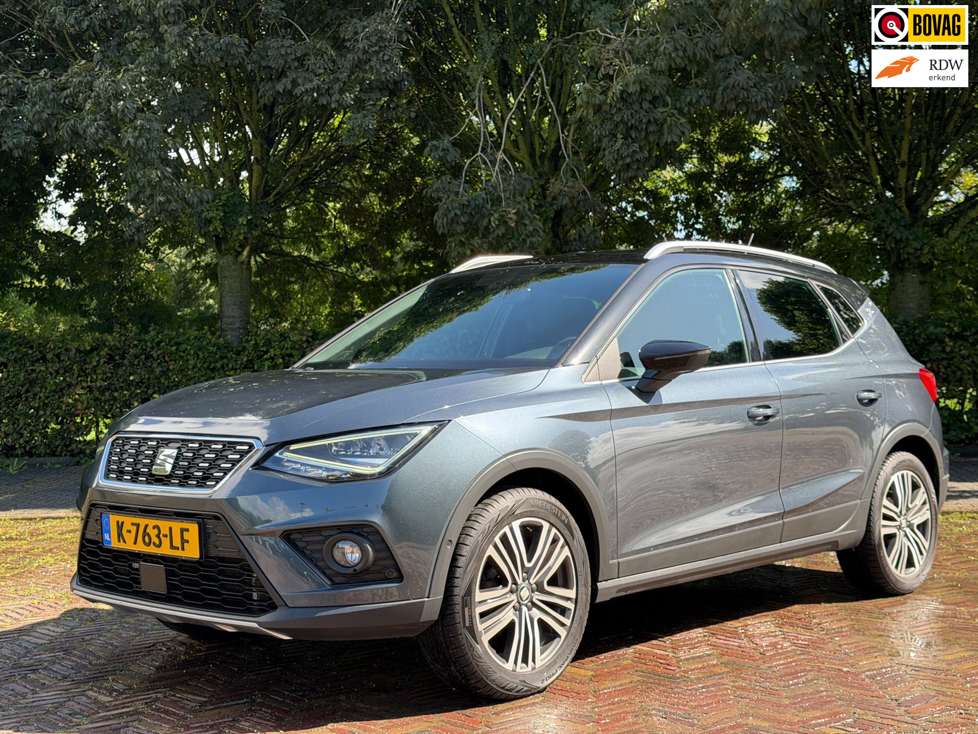Seat Arona 1.0 TSI 116PK Xcellence Business Intense, Trekhaak, Camera, CarPlay 2020 - voorkant