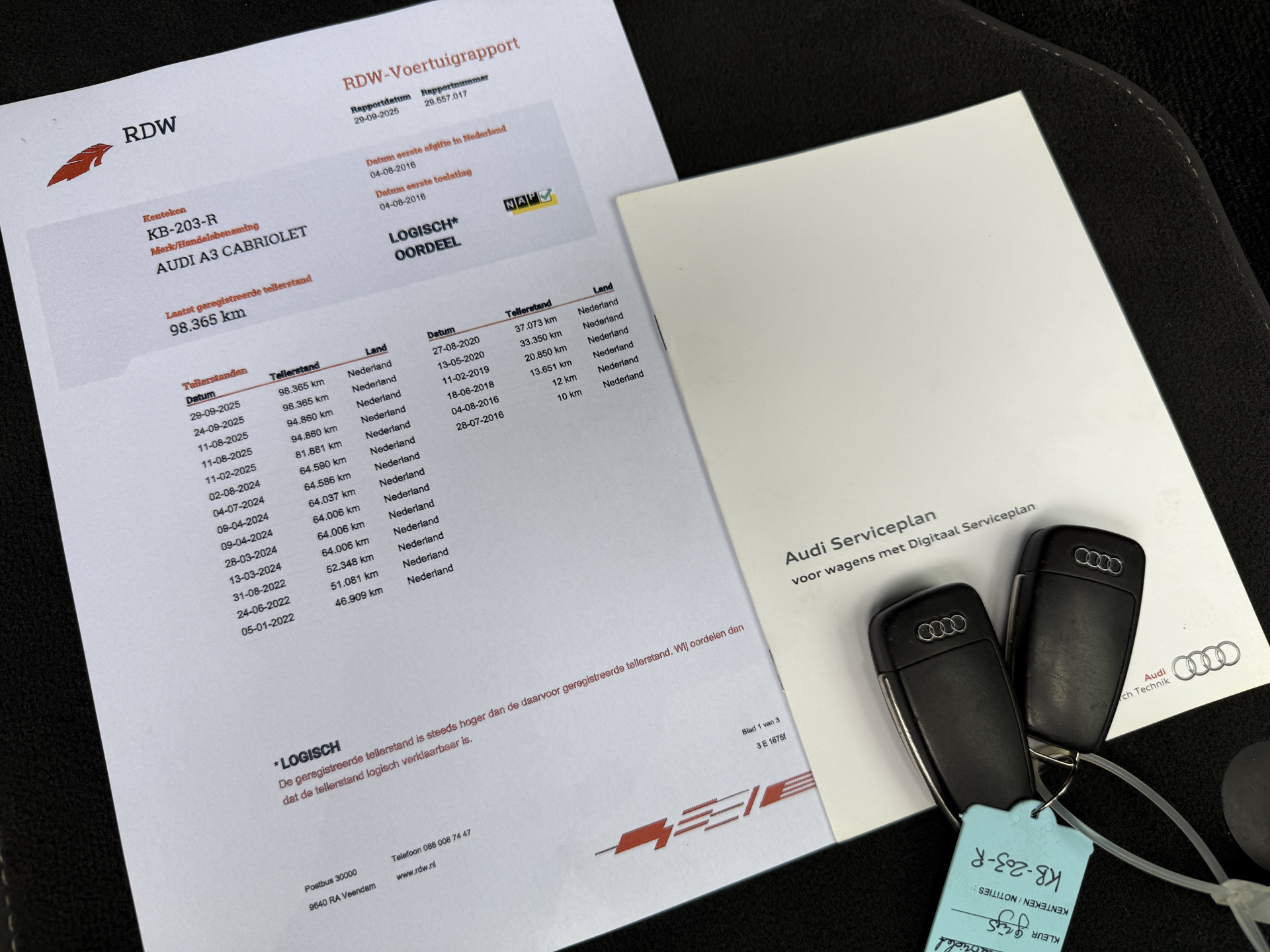 Foto van Audi A3 Cabriolet