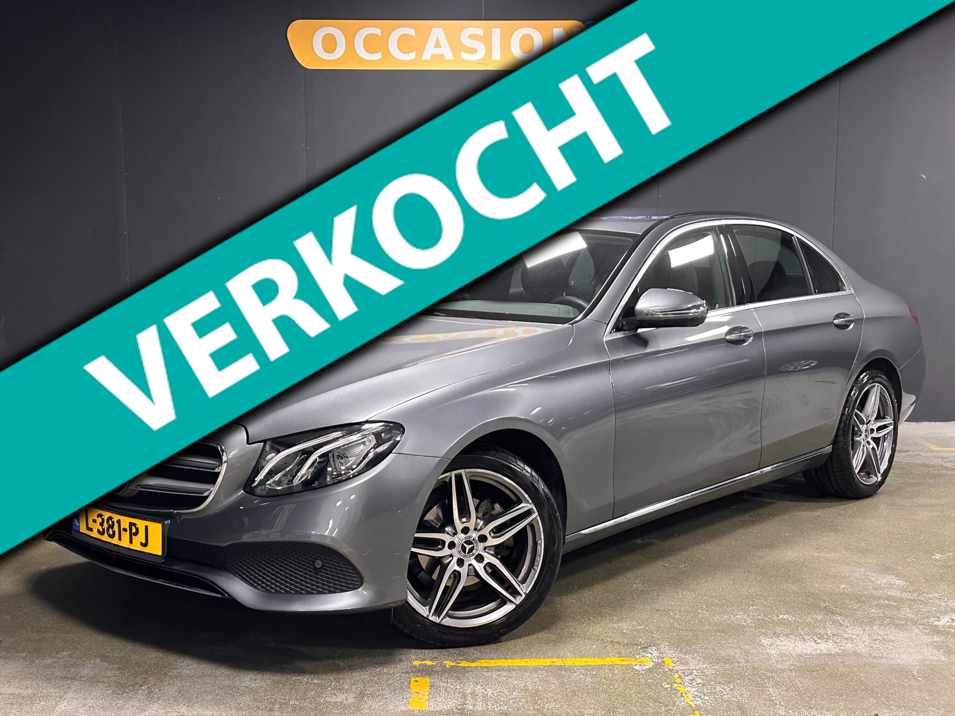 Mercedes-Benz E 200 200 Business Solution|DEALER ONDH|SFEER|STOELV|CAMERA|ACC|CARPLAY|DODEHOEK|BLUETOOTH|19INCH| 2017 - voorkant