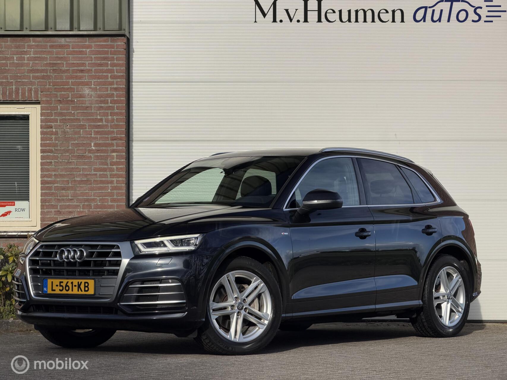 Audi Q5 2.0 TFSI quattro S-Line Luchtvering Keyless Memory 2017 - voorkant