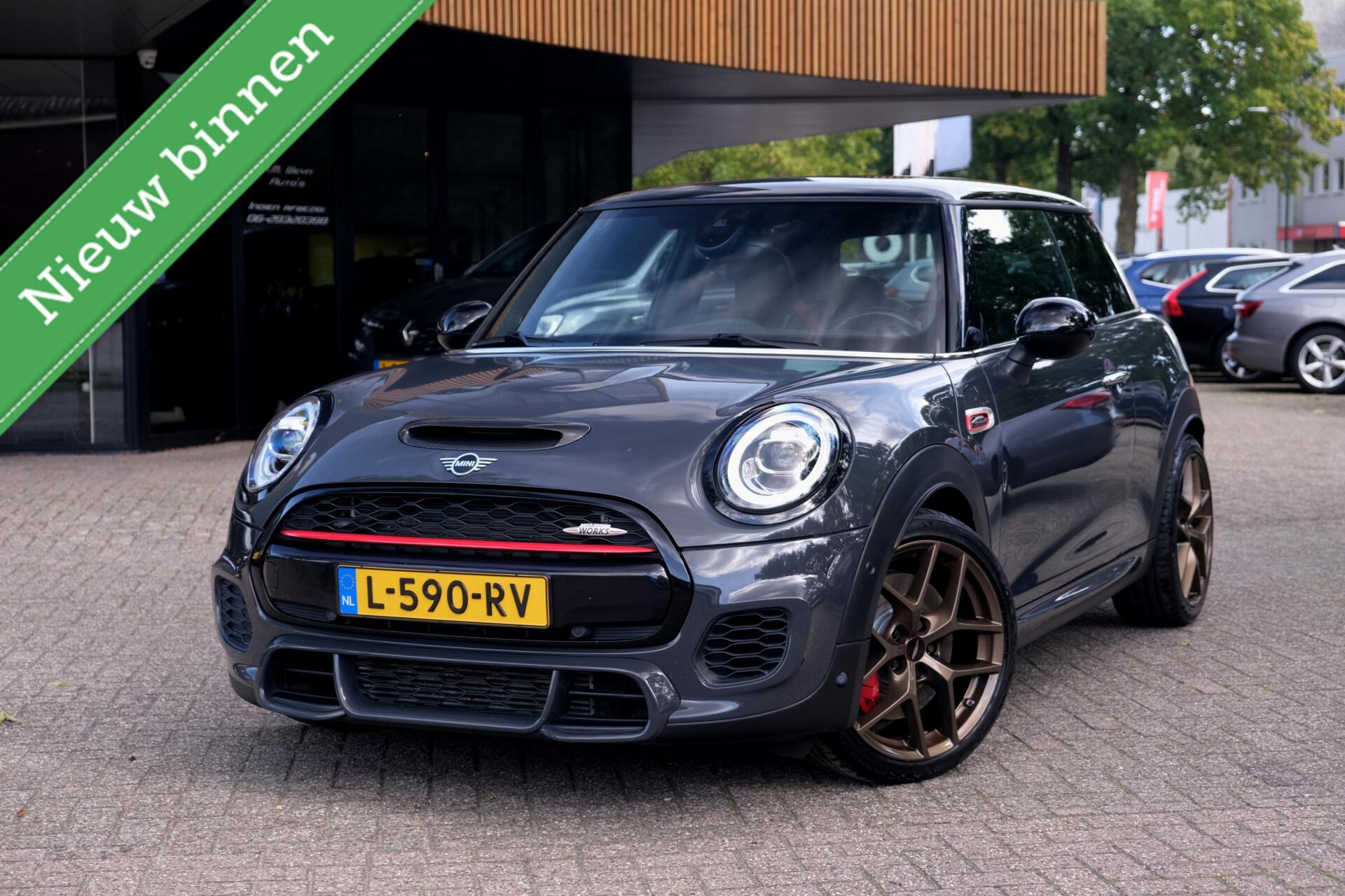 Mini John Cooper Works 2.0 John Cooper Works Chili|Rijklaar!|Eventuri|ACC|PANO|HUD|HK|Keyless|Carplay|JWC|Alcantara 2018 - voorkant