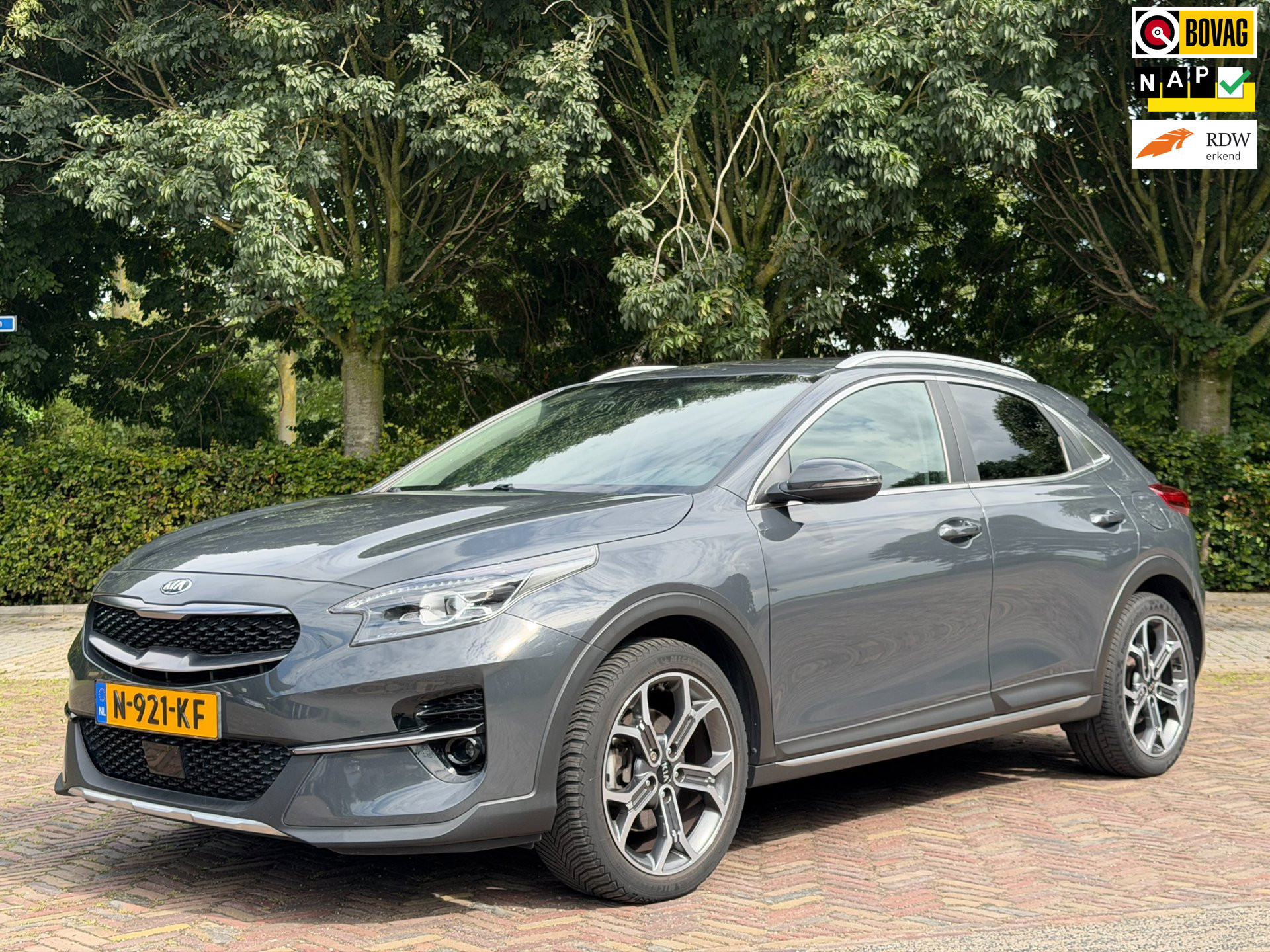 Kia Xceed 1.5 T-GDI MHEV 160PK DynamicPlusLine, Trekhaak, CarPlay, Garantie 2021 - voorkant