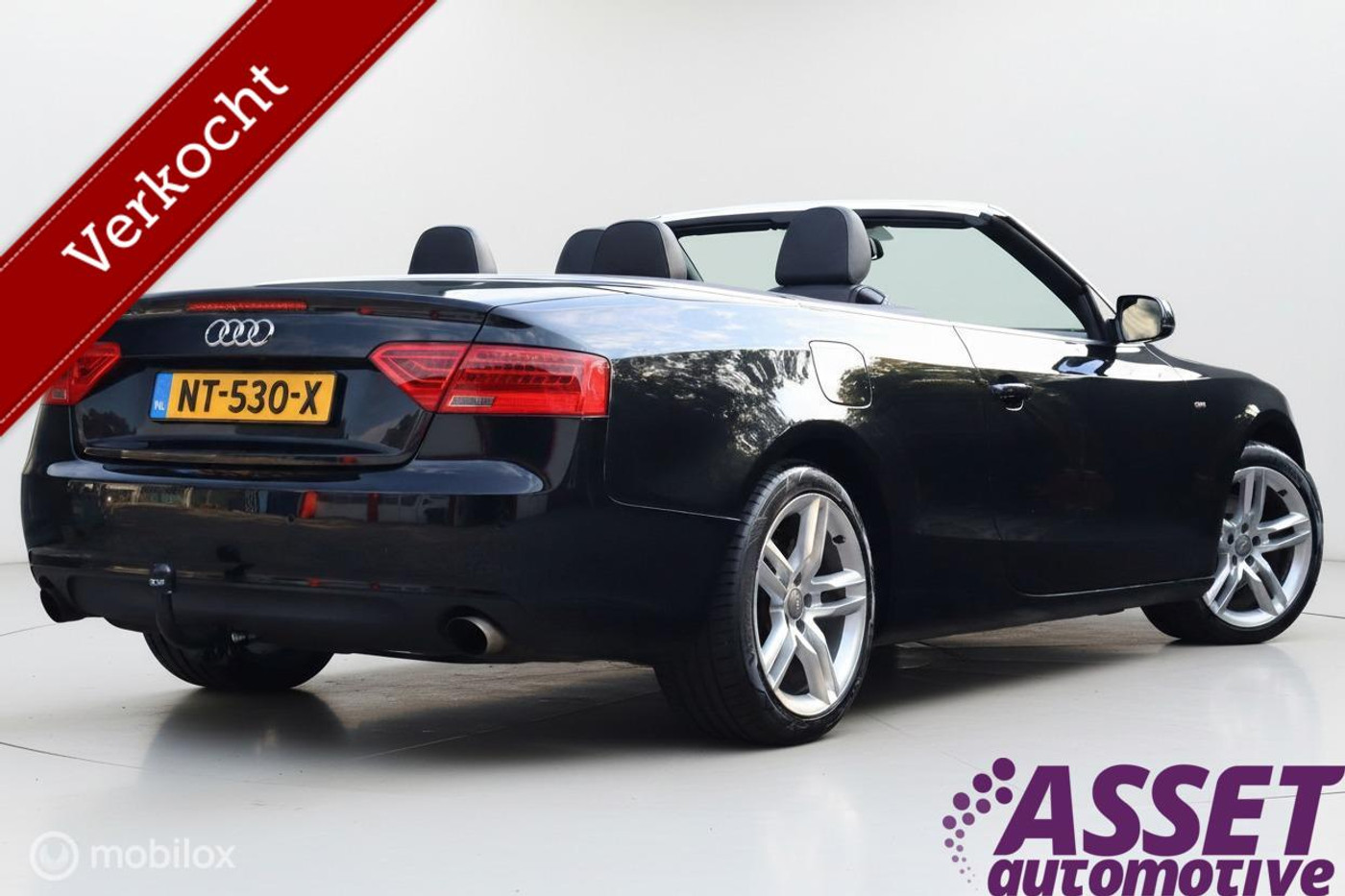 Audi A5 Cabriolet 1.8 TFSI aut Pro Line 3x S-Line | CarPlay 2013 - voorkant