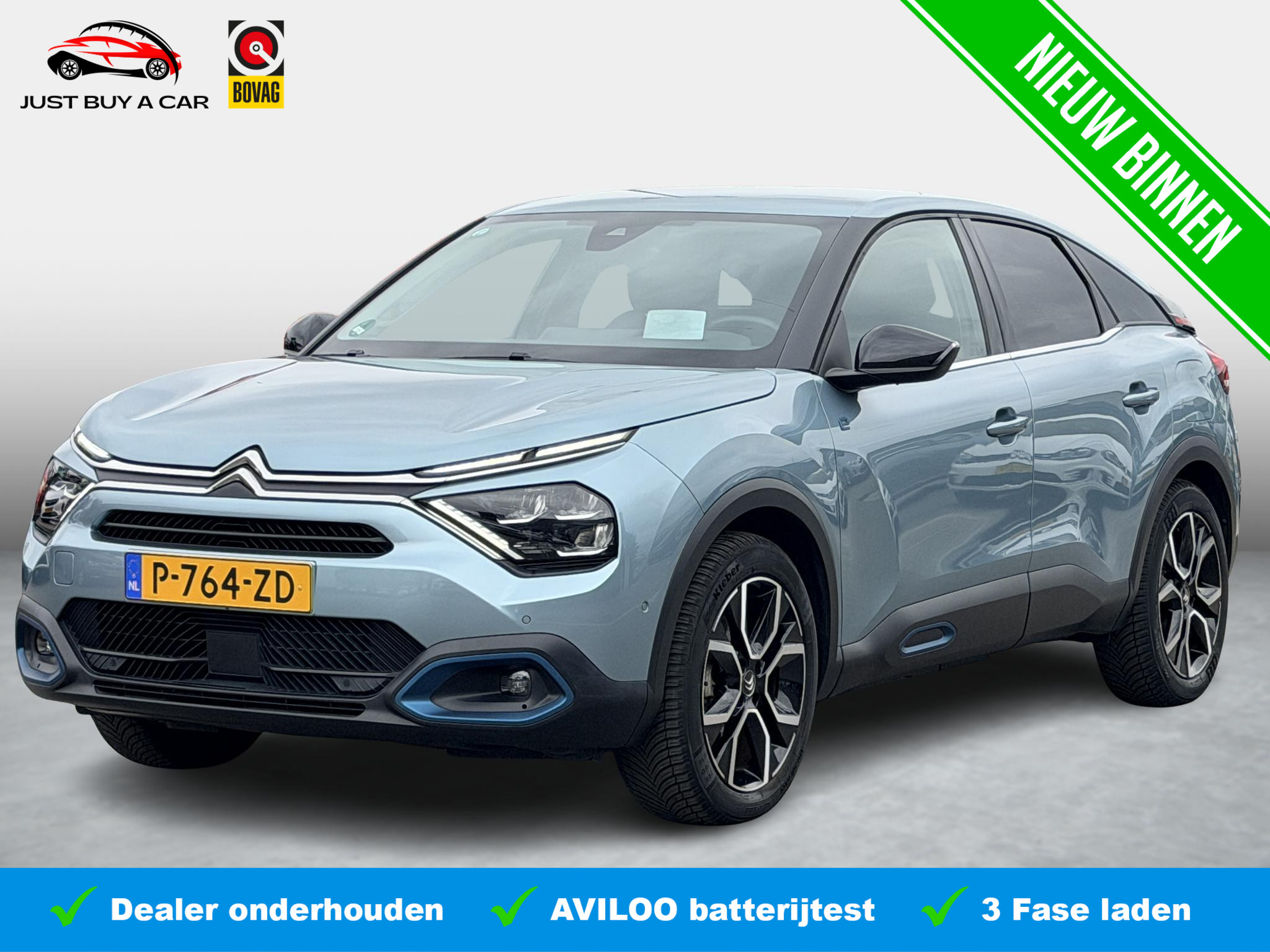 Citroen E-c4 Live 50 kWh 2021 - voorkant