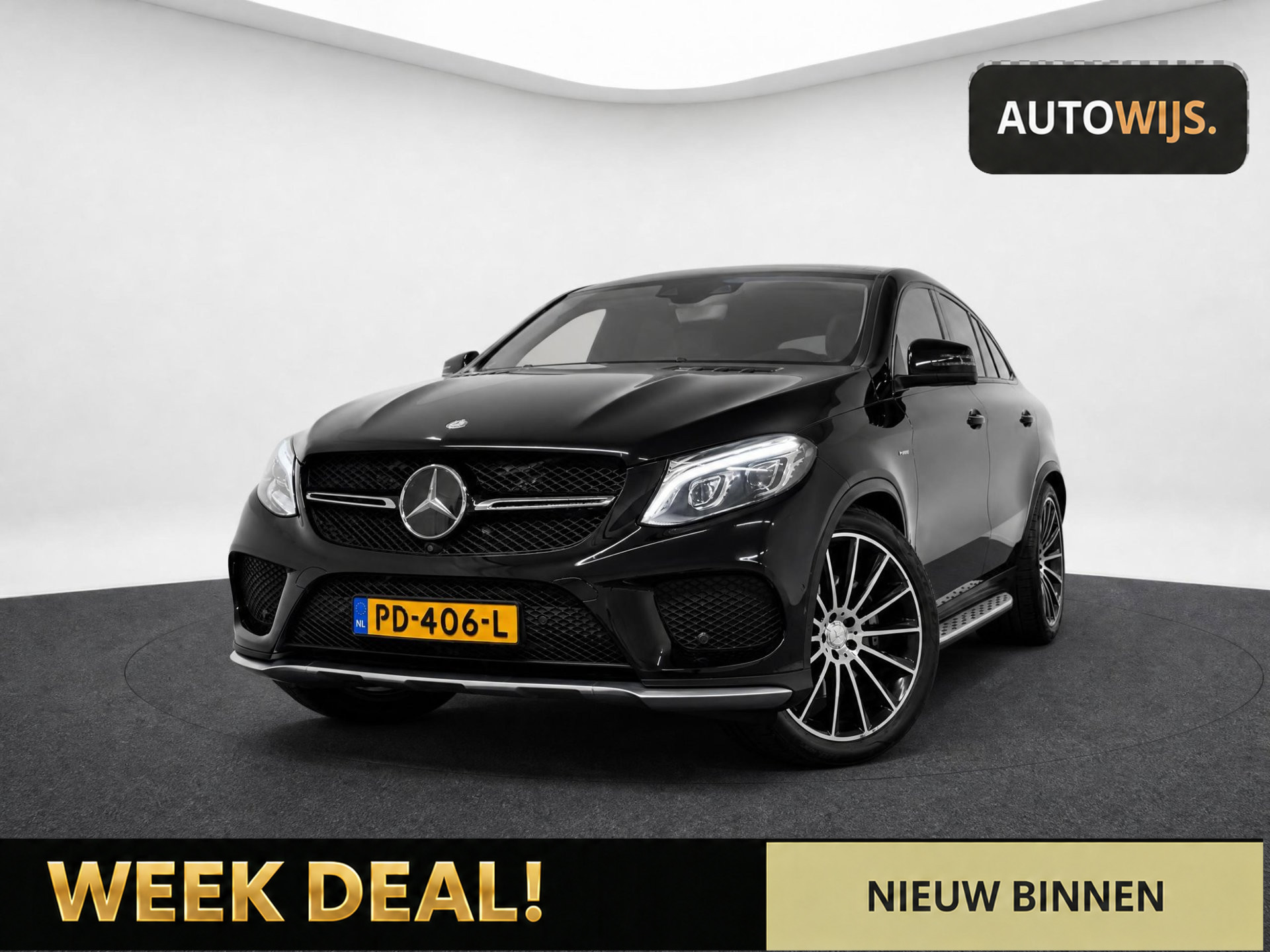 Mercedes-Benz Gle 450 4Matic 450 AMG 4MATIC|PANO|AMG|BTW|LEDER|360CAM|LED 2016 - voorkant