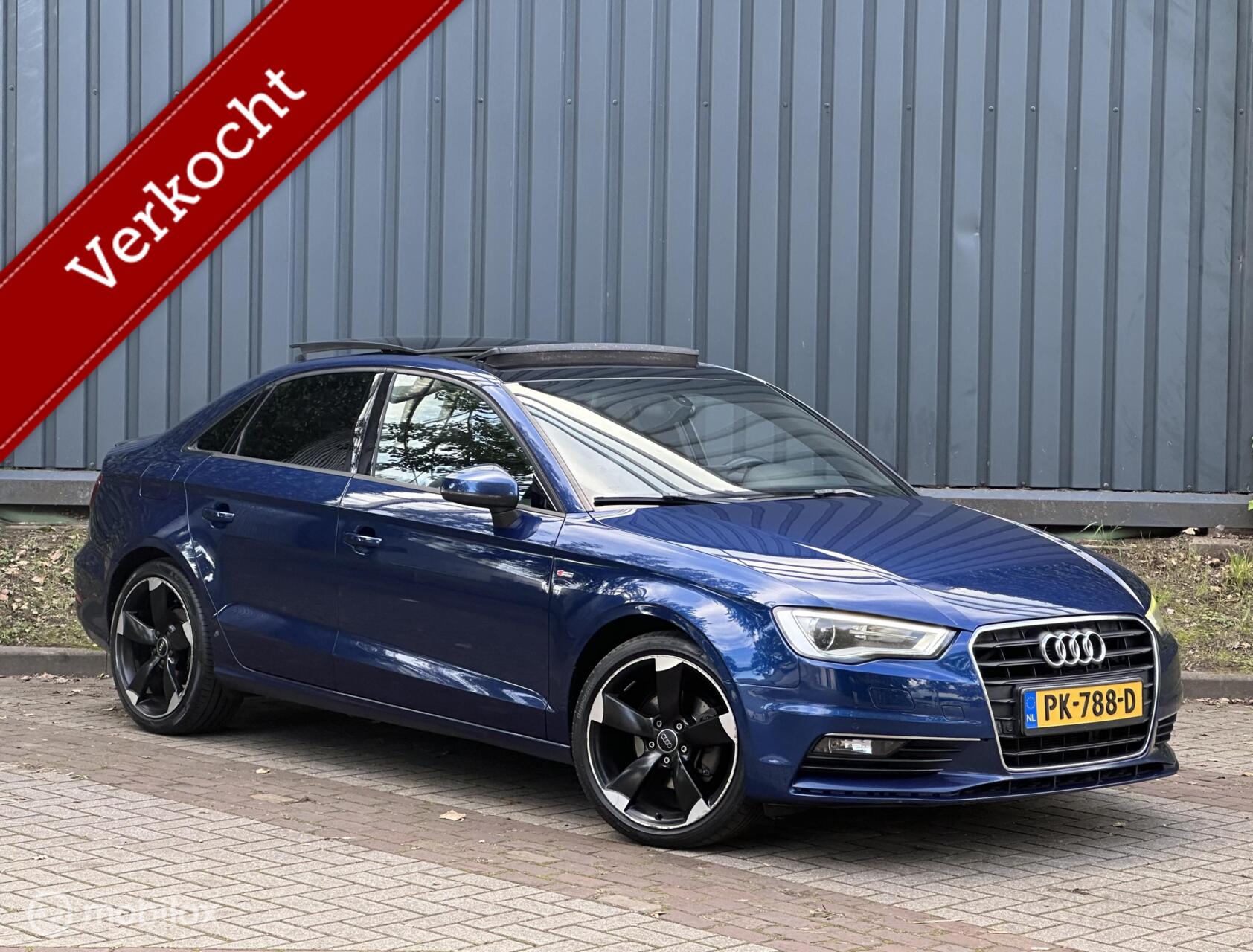 Audi A3 Limousine 2.0 TDI 3xS-Line |Pano|Blind Spot|Keyless 2014 - voorkant