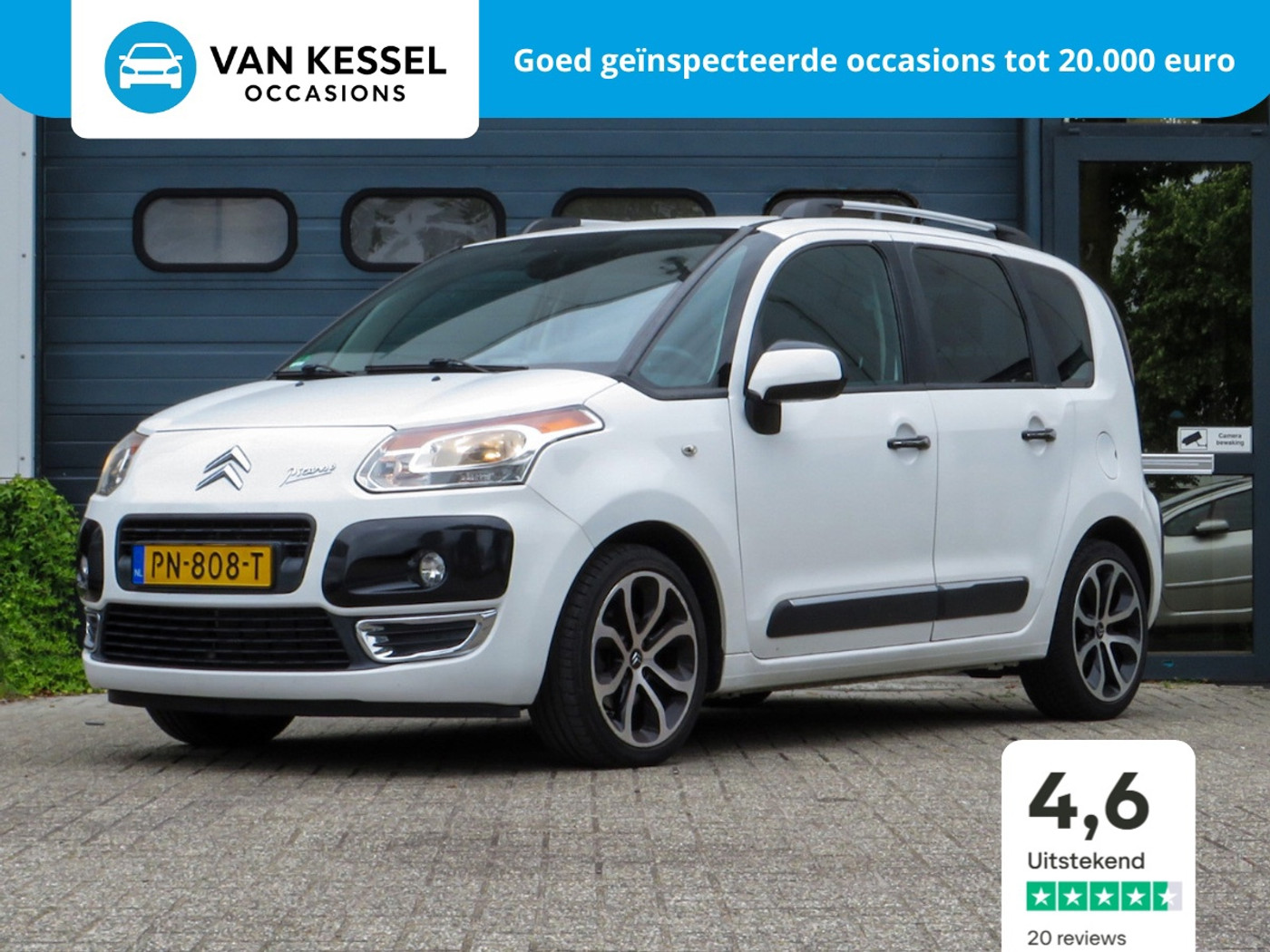 Citroen C3 Picasso 1.6 VTi Exclusive | Navi | Ruime auto 2012 - voorkant