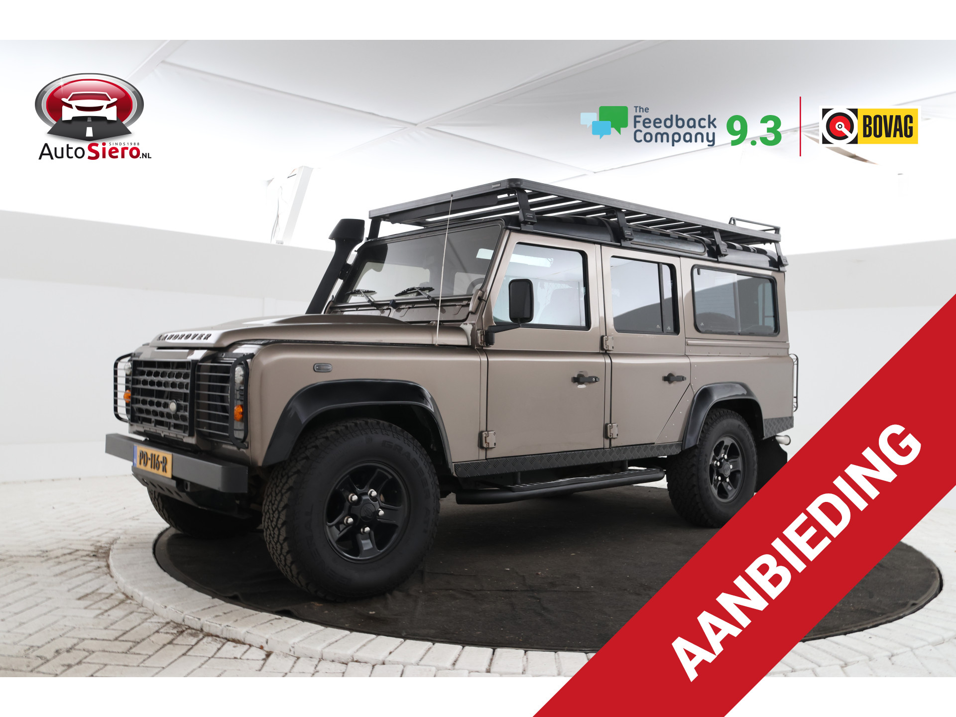 Land Rover Defender 2.5 TD5 110 DC E 2005 - voorkant