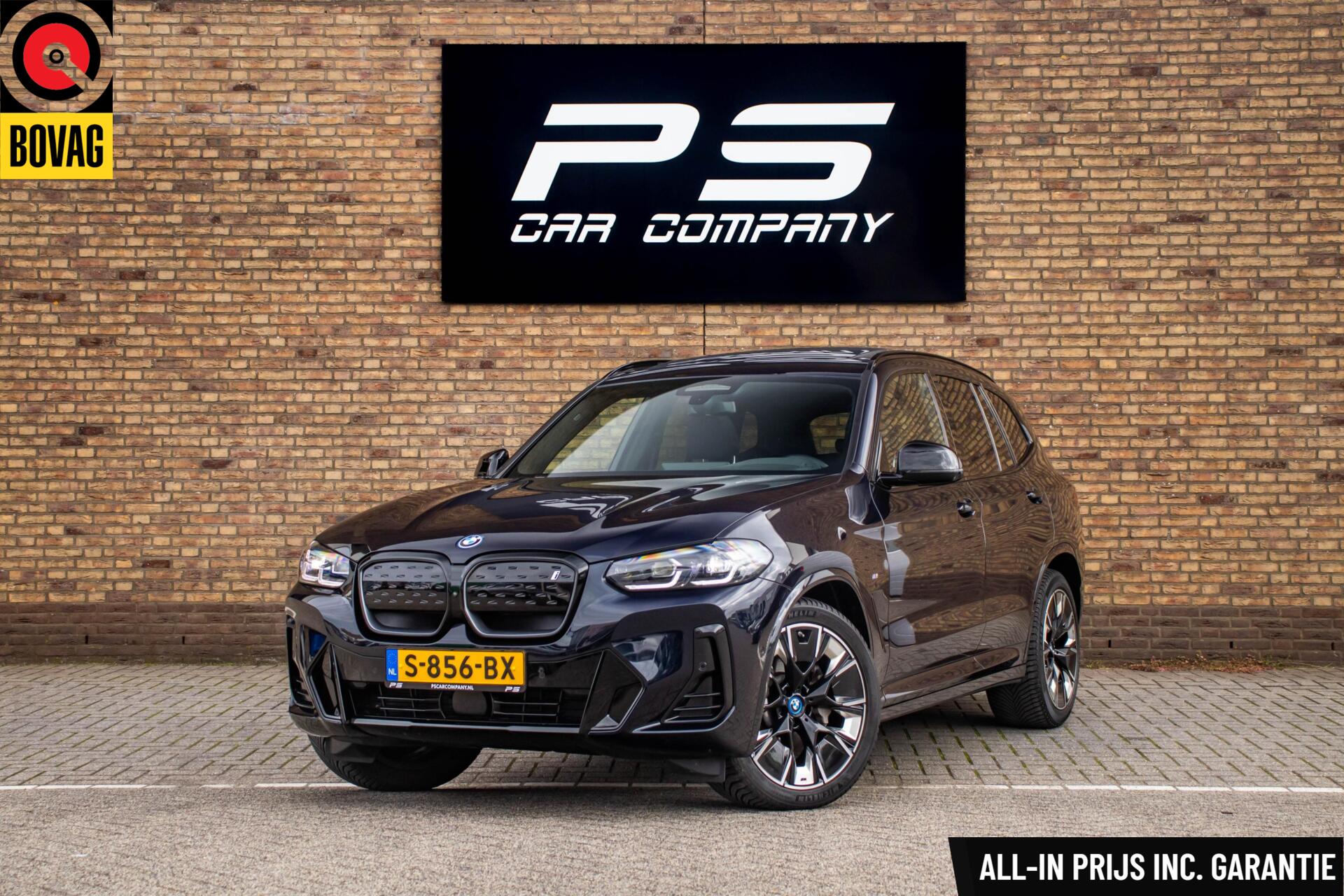 BMW Ix3 High Executive M-Sport 80 kWh, Orig. NL, SOH 95% 2022 - voorkant