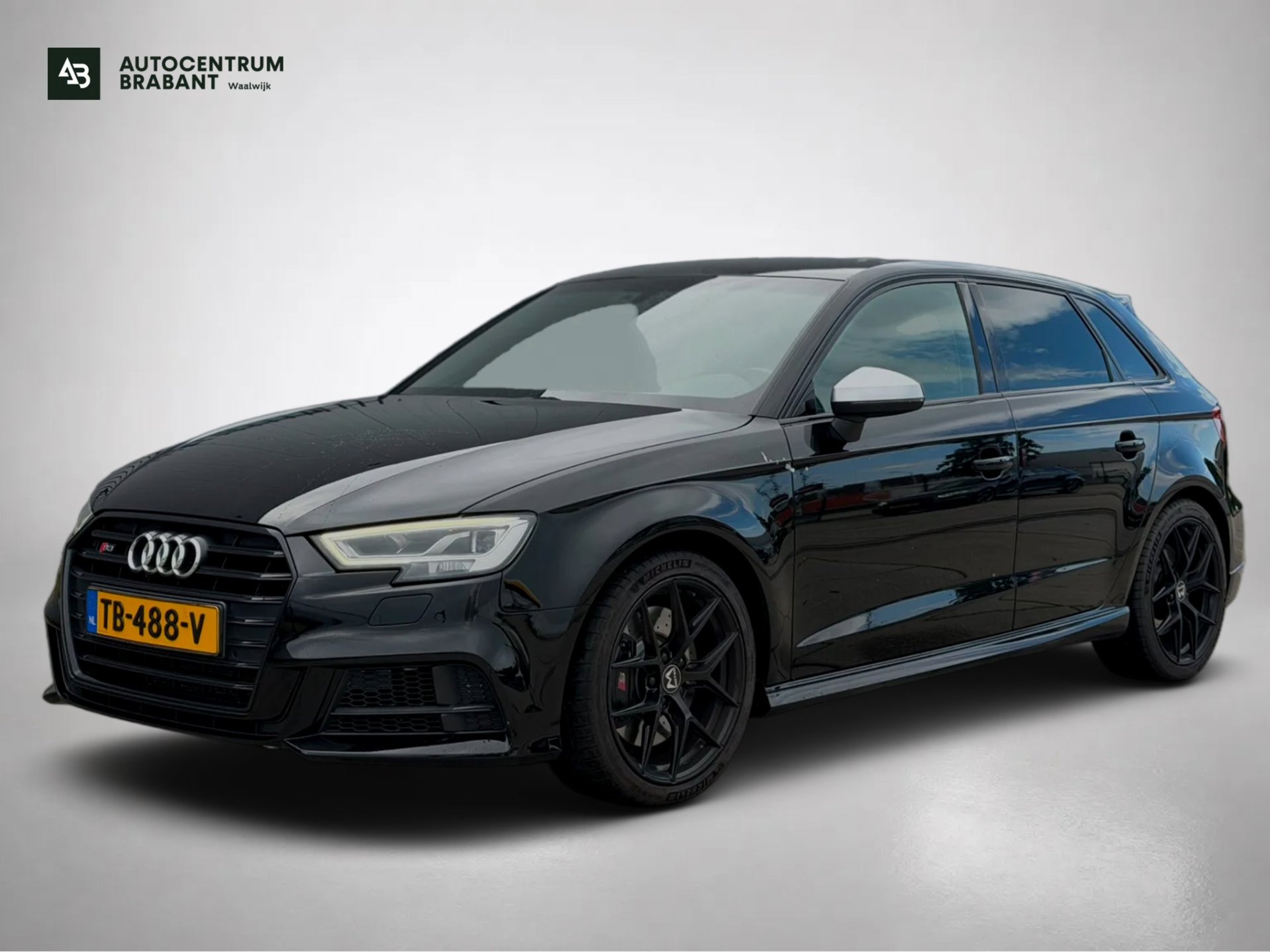 Audi S3 Sportback 2.0 TFSI S3 quattro Pro Line Plus(NL-auto, TOP STAAT!, Navi, Parkeerhulp Climate Con, StoelV, Etc) 2018 - voorkant