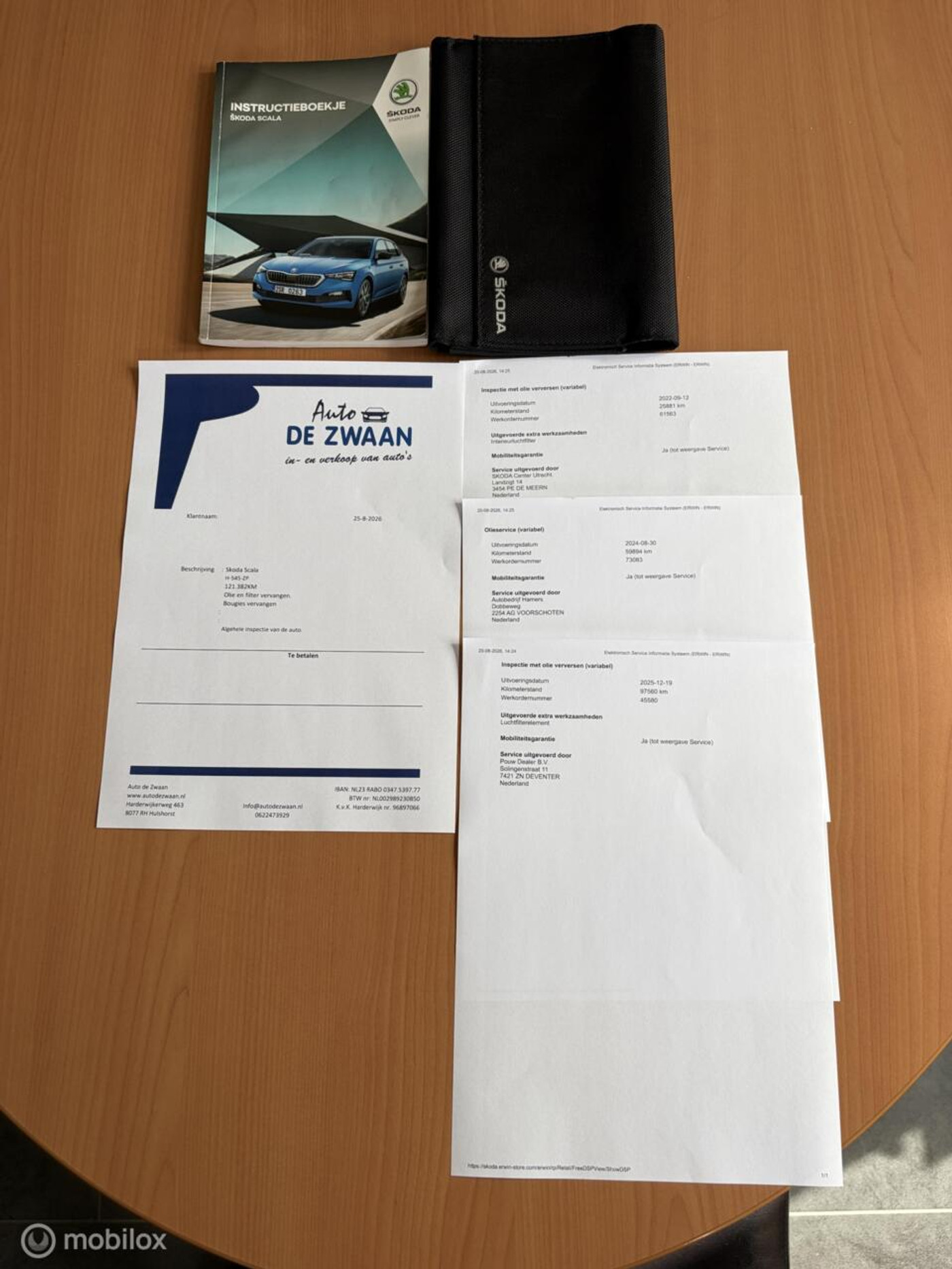 Foto van Skoda Scala