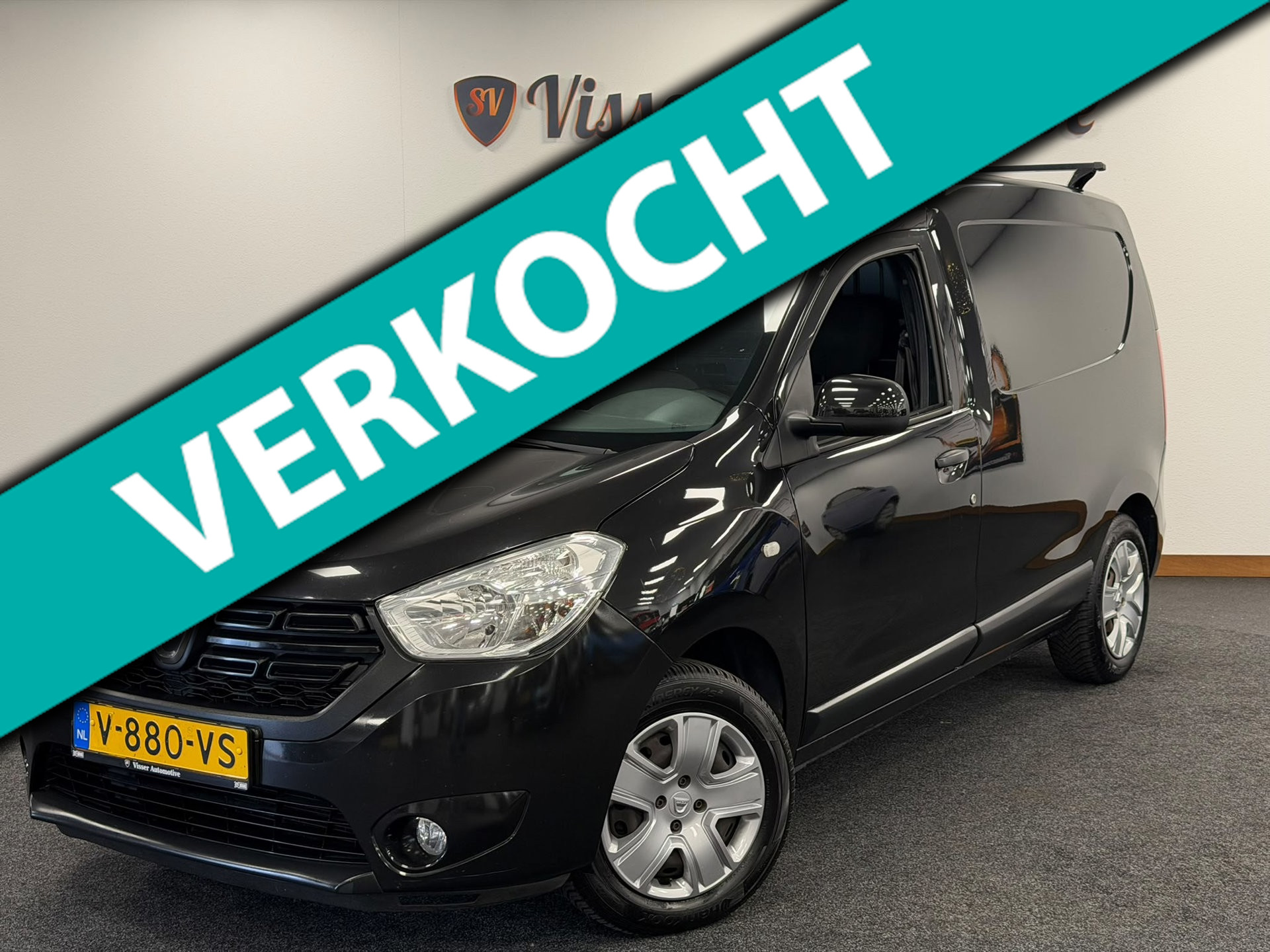 Dacia Dokker 1.5 dCi 90 Solid*NAP*Ste Eigenaar*Airco*Trehaak*PDC*Navi* 2019 - voorkant