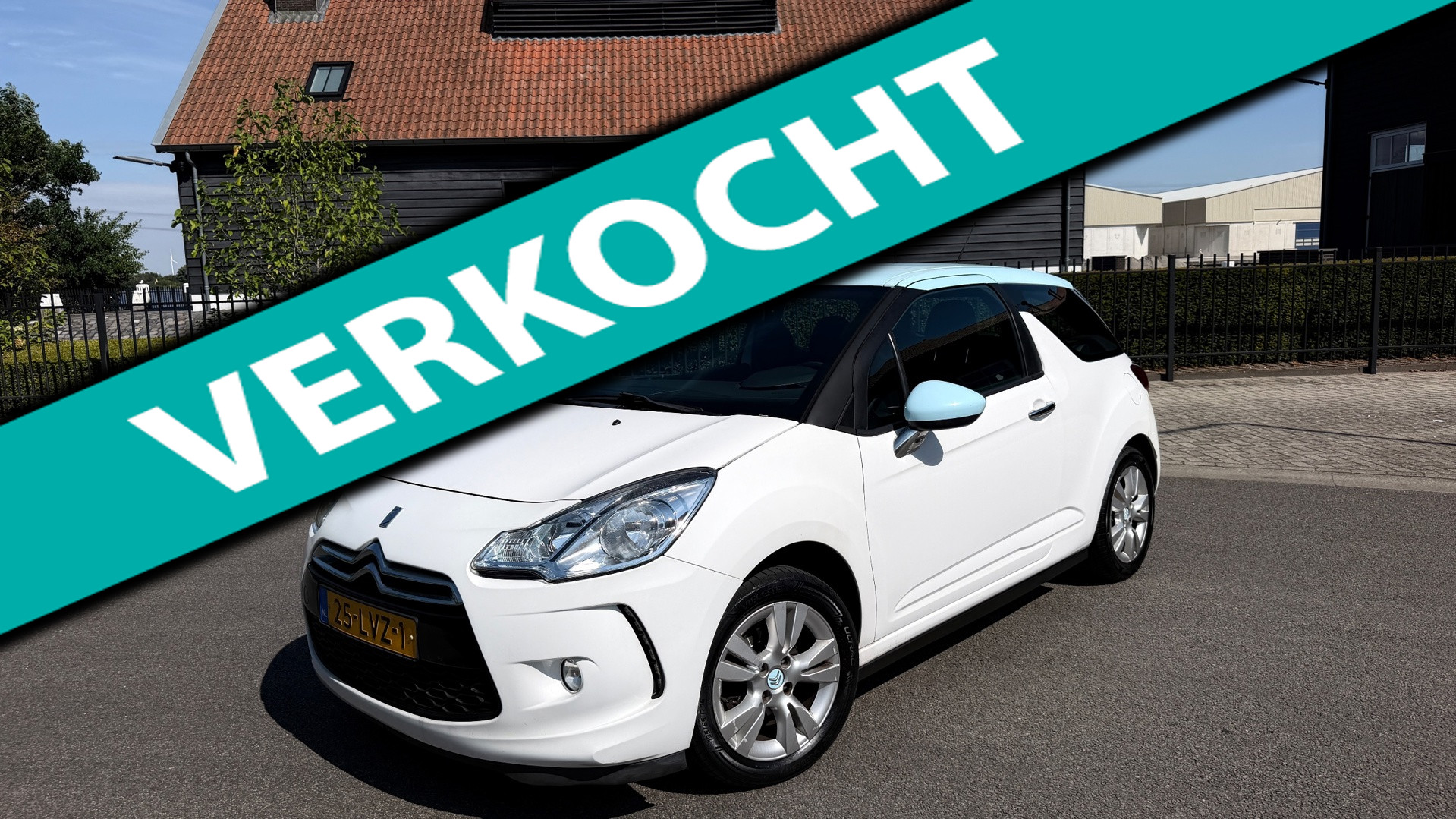 Citroen Ds3 1.4 Chic AIRCO LM VELGEN APK-8-2027 2010 - voorkant