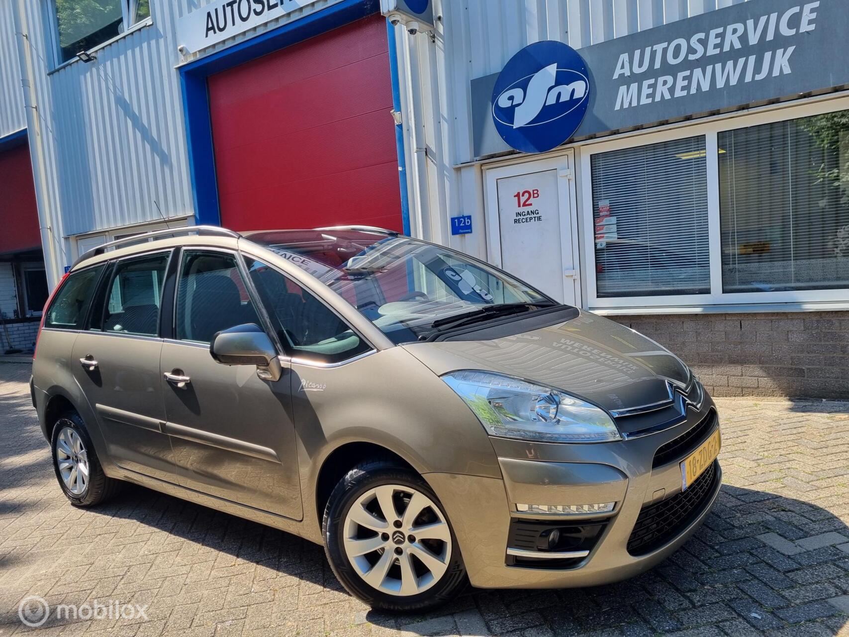 Citroen C4 Picasso 1.6 VTi Image 7 zit parkeersens achter 2012 - voorkant