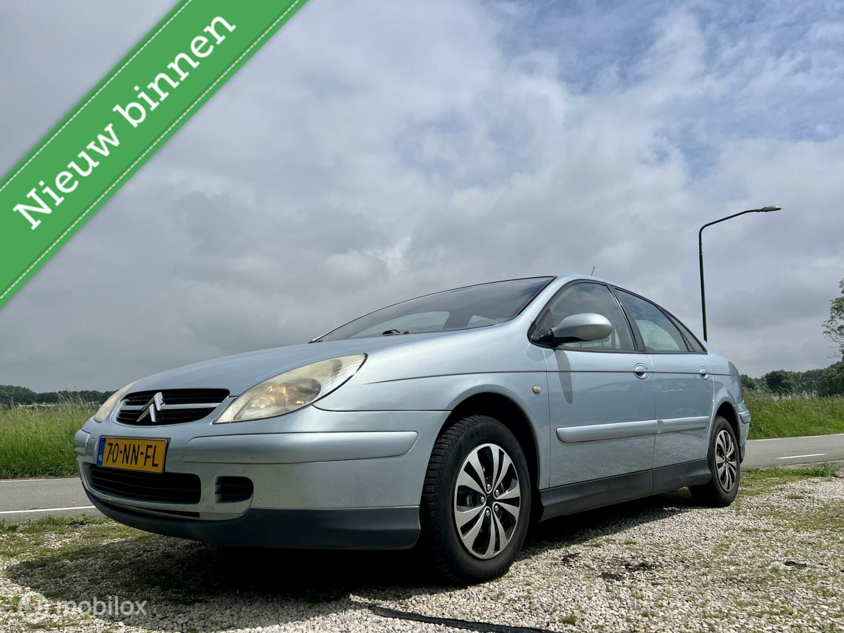 Citroen C5 2.0-16V Exclusive, BJ 2004, Airco, APK April 2027 2004 - voorkant
