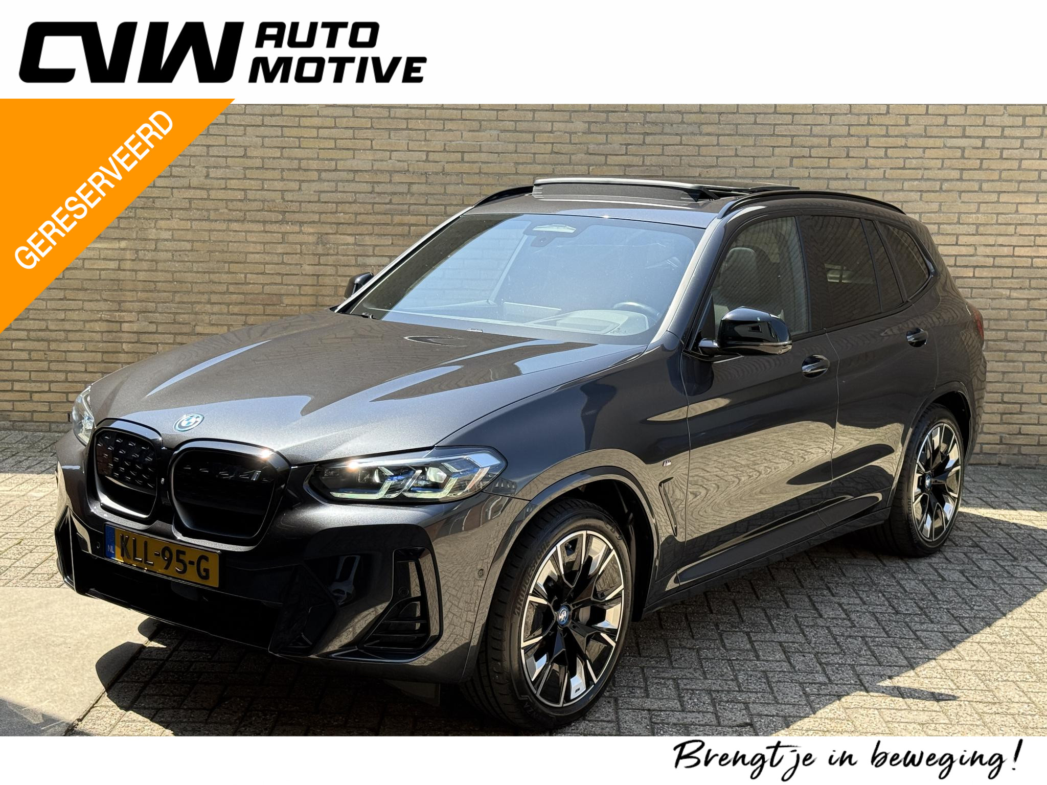 BMW Ix3 High Executive 80 kWh | 94% SOH | M-pakket | 2023 - voorkant