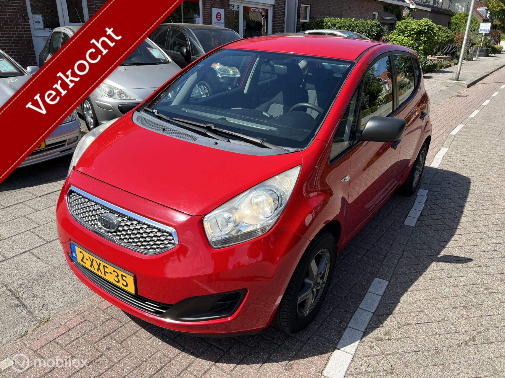 Kia Venga 1.4 CVVT X-tra lage km stand, kleine schades aanwezig 2011 - voorkant