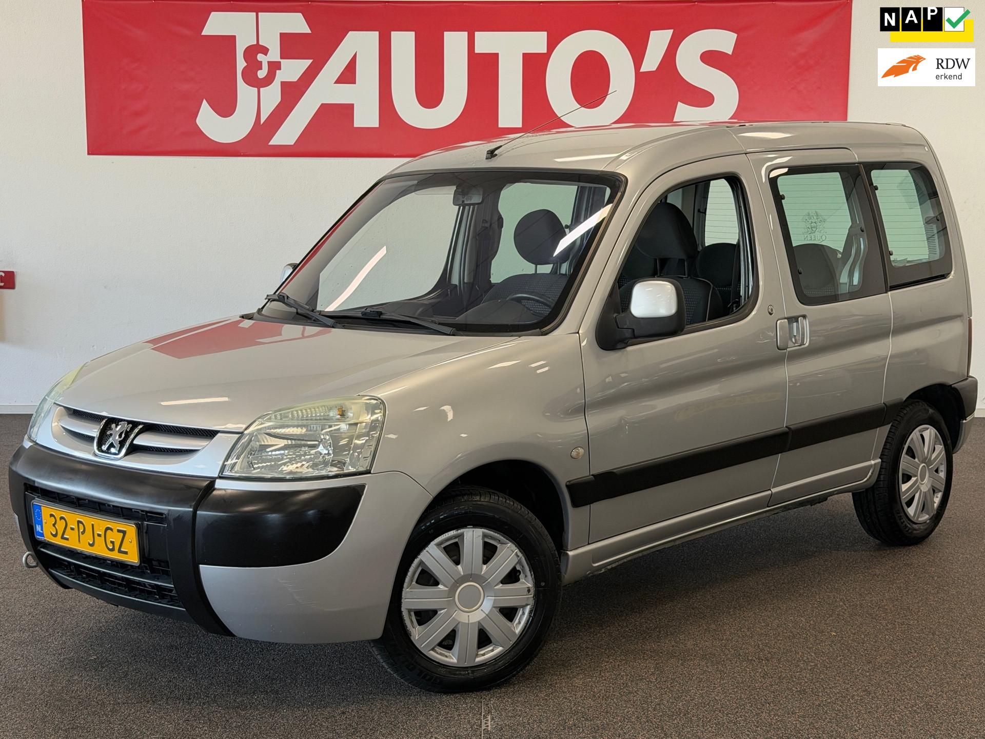 Peugeot Partner 1.6-16V XT AIRCO, ELEC PAKKET, CRUISE, APK 09-2027 2004 - voorkant
