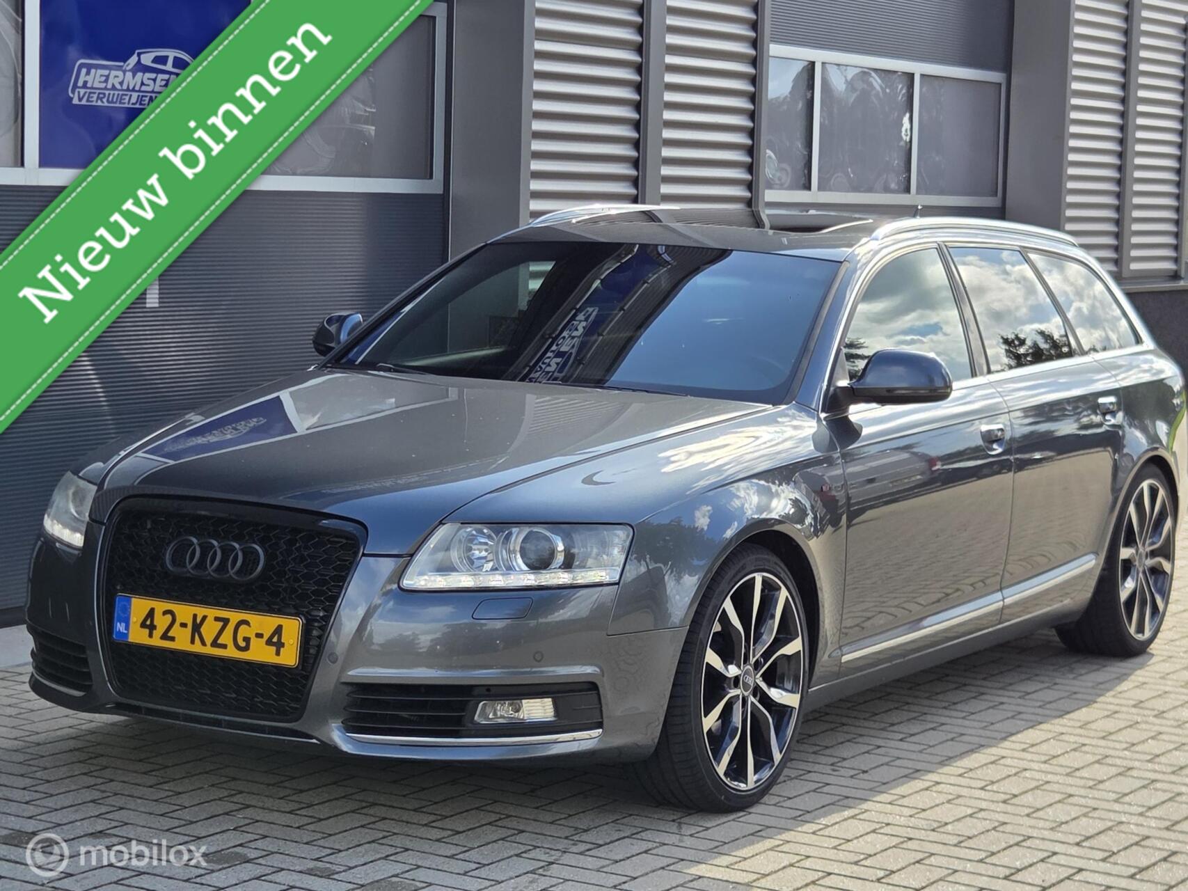Audi Audi A6 2.8 FSI 3x S-line youngtimer trekhaak 2010 - voorkant