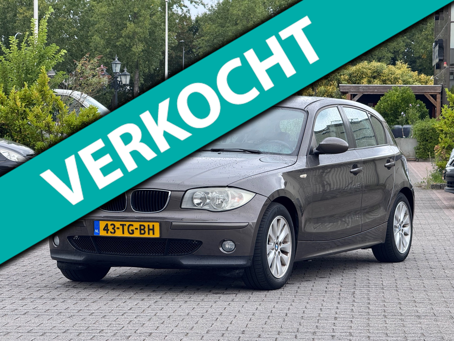 BMW 118i 118i High Executive | Automaat | Leder stoelen | Parkeersensoren | Airco | Bluethooth | 2006 - voorkant