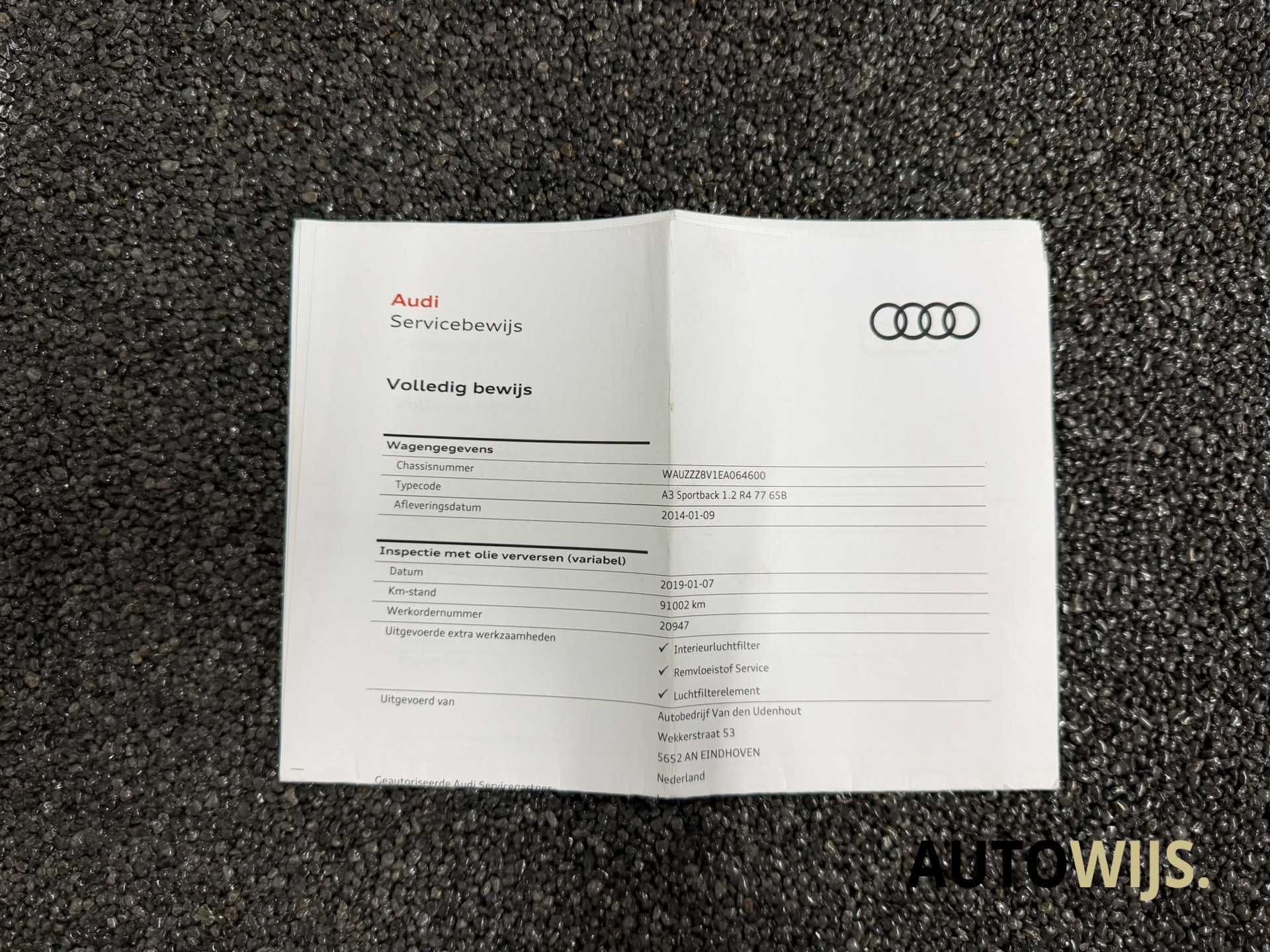 Foto van Audi A3 Sportback