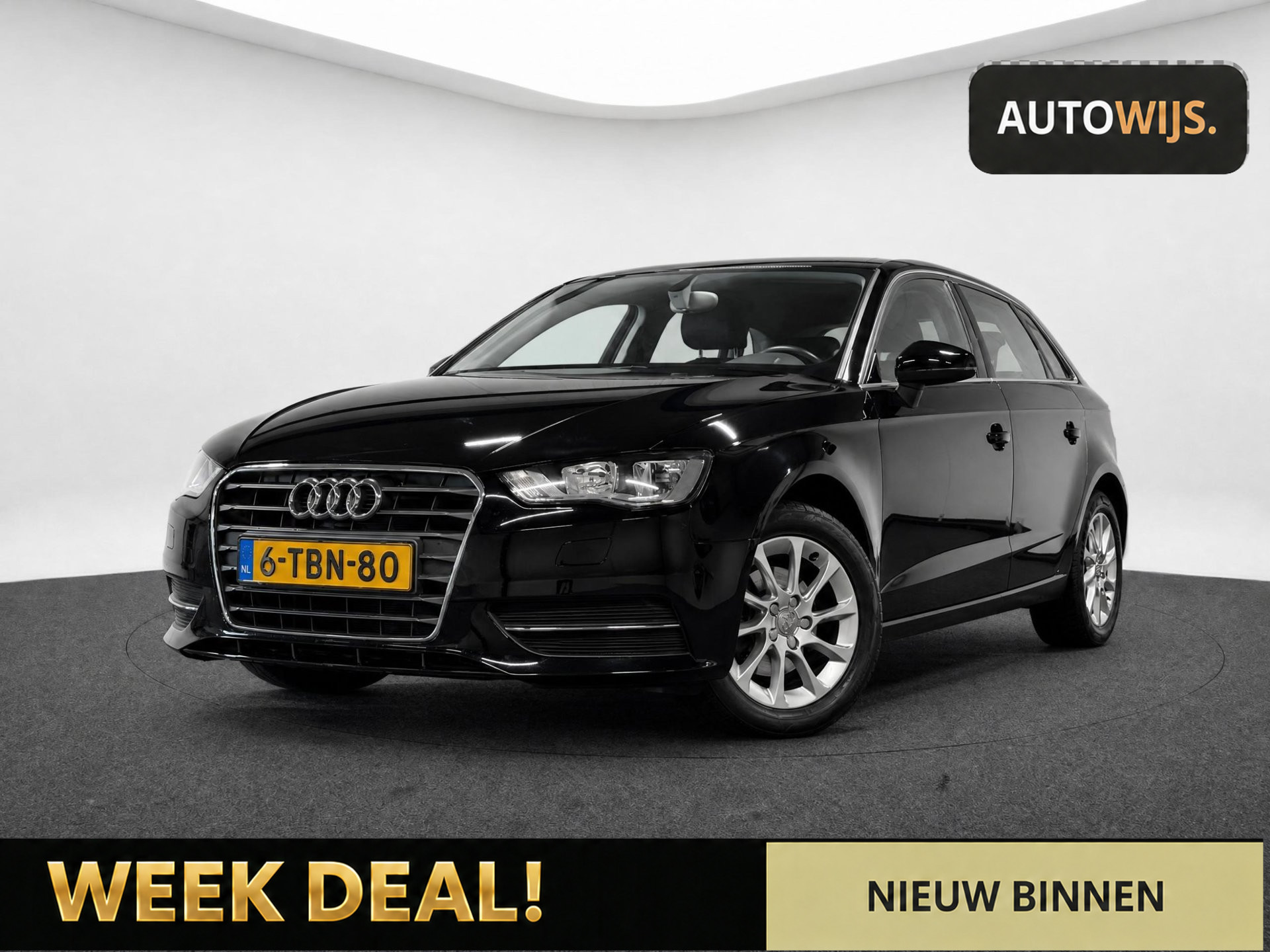 Audi A3 Sportback 1.2 TFSI Attraction Pro Line|5-DEU|NL AUTO|LM-VELG|GOED ONDERHOUDEN 2014 - voorkant