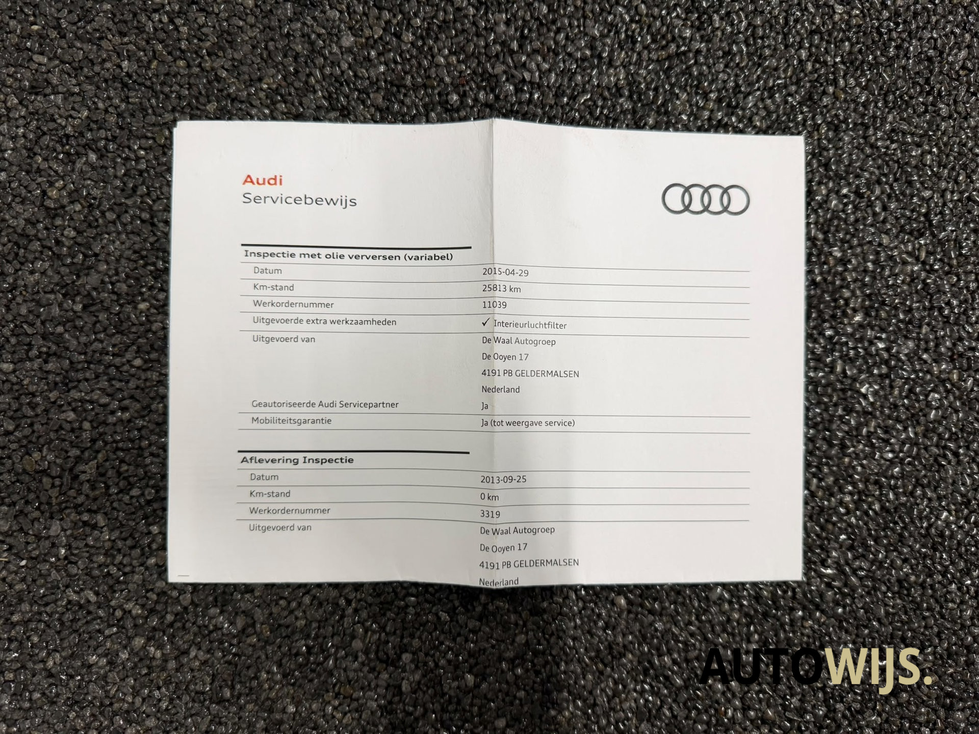 Foto van Audi A3 Sportback