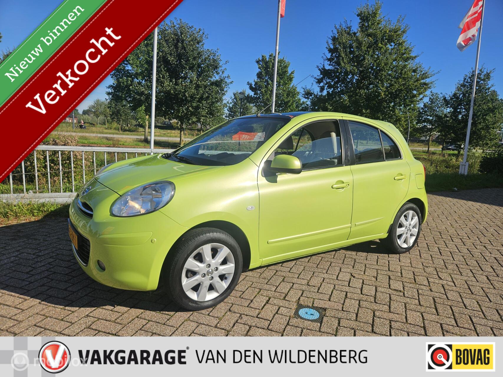 Nissan Nissan Micra 1.2 Tekna 2011 - voorkant