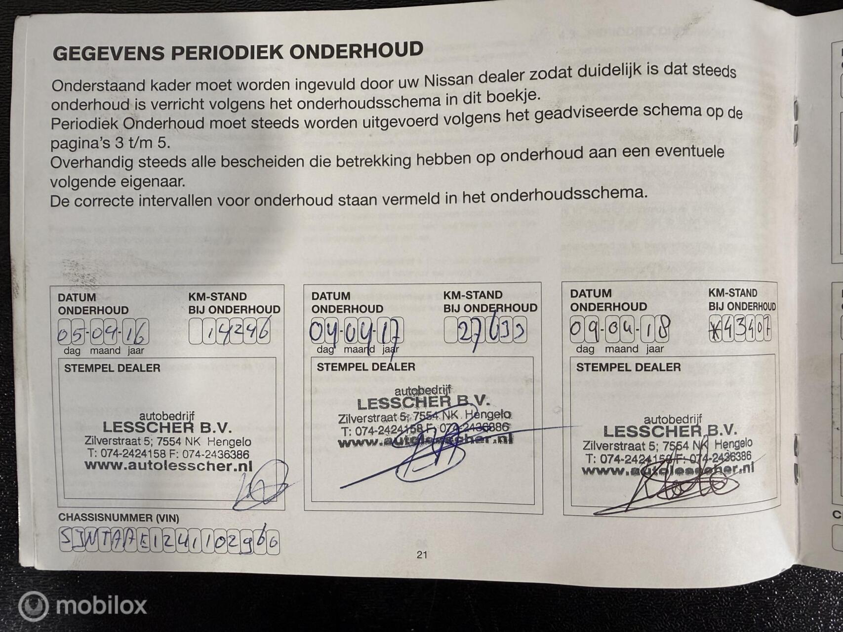Foto van Nissan Nissan Note
