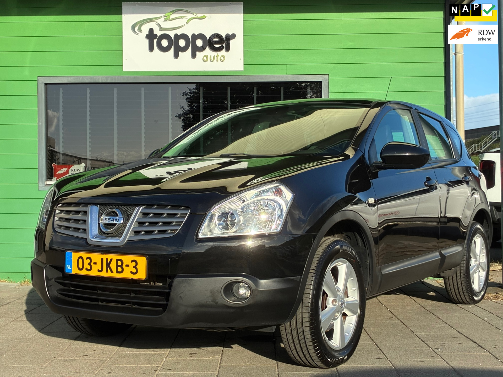 Nissan Nissan Qashqai 2.0 Connect Edition|1e Eigenaar|Automaat|Panoramadak|Navigatie|Camera|CruiseControl|Climatronic|Nieuwe APK|NAP| 2009 - voorkant