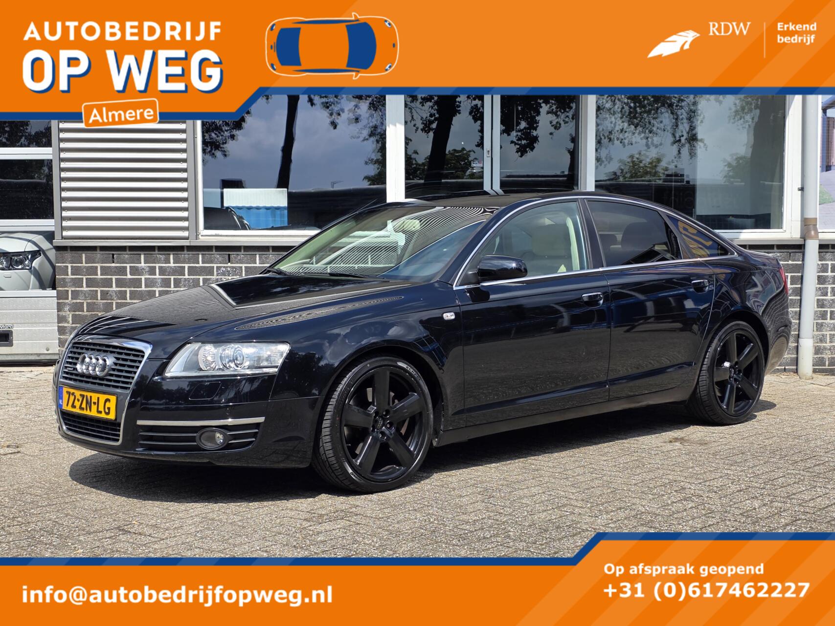Audi Audi A6 2.8 FSI quattro Pro Line | Automaat | Quattro | NAP | Leder | V6 2008 - voorkant